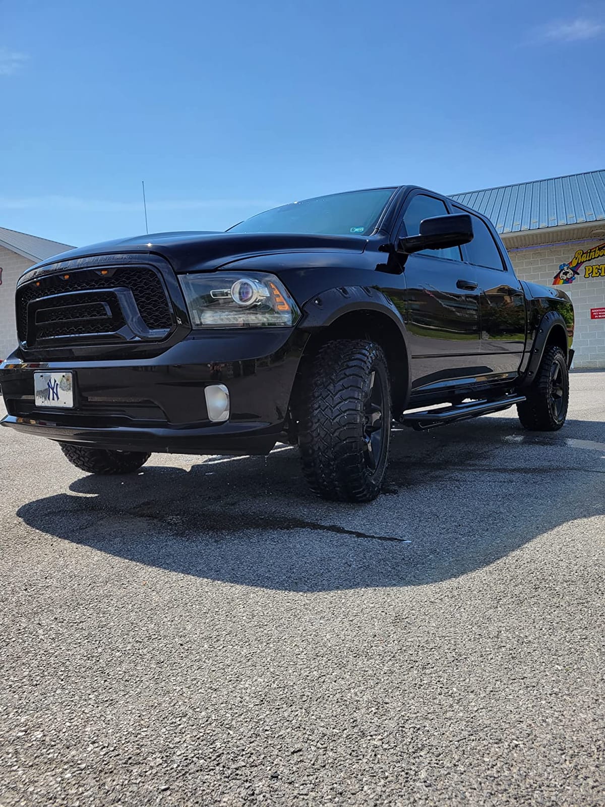 Fit 2013-2024 Dodge Ram 1500 Grille Rebel Style Matte Blac customer photo 2
