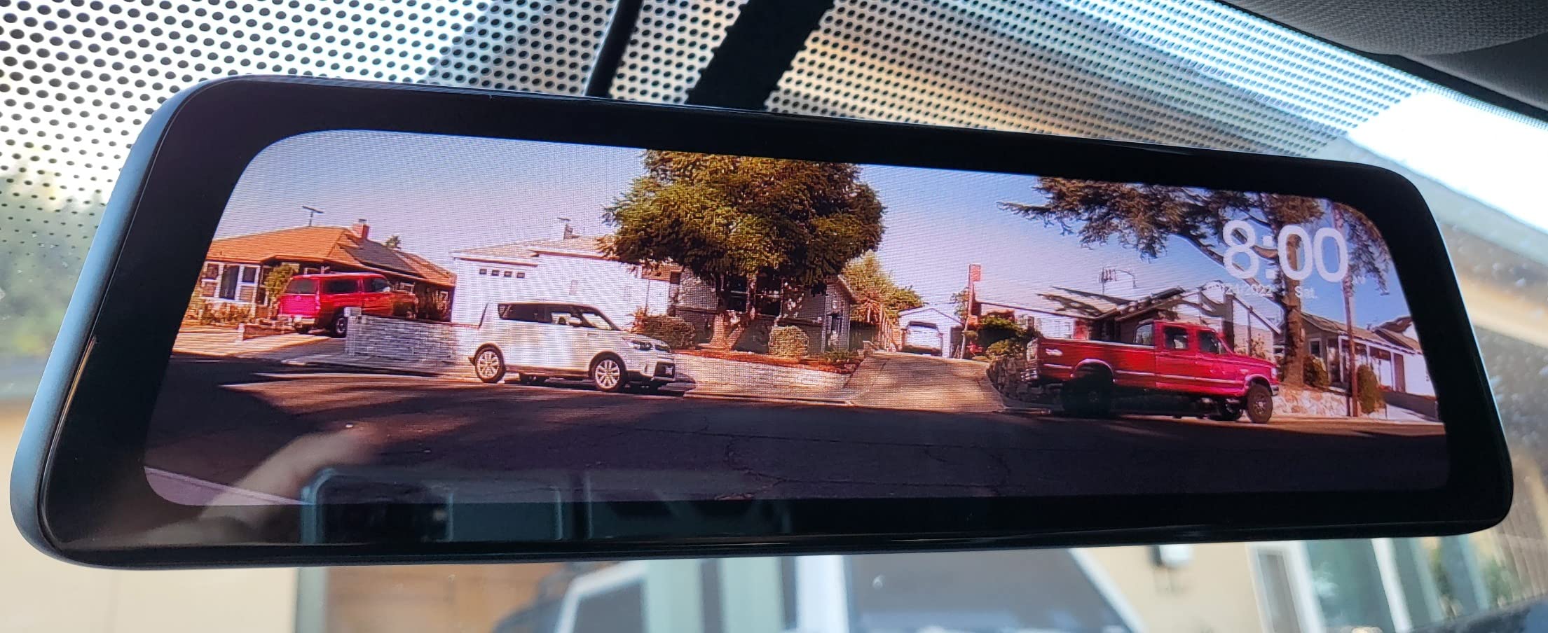 AUTO-VOX OEM Rear View Mirror Camera with 9.35''1080P Monitor customer photo 1
