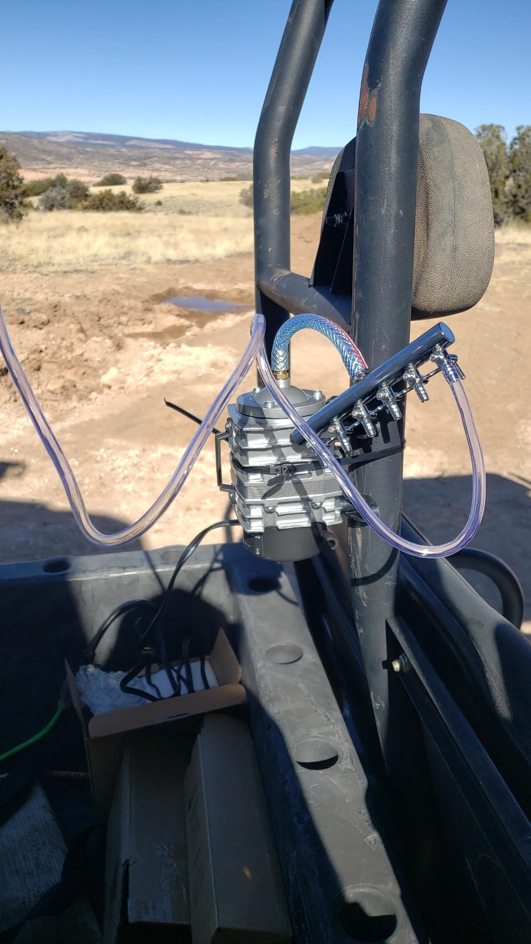 AquaMiracle Aquarium Air Pump Commercial Air Pump with Aluminum Housing, 600/1000/1200/1750GPH Fish Tank Bubbler Pond Aerator for Aquariums, Ponds, Hydroponics customer photo 1