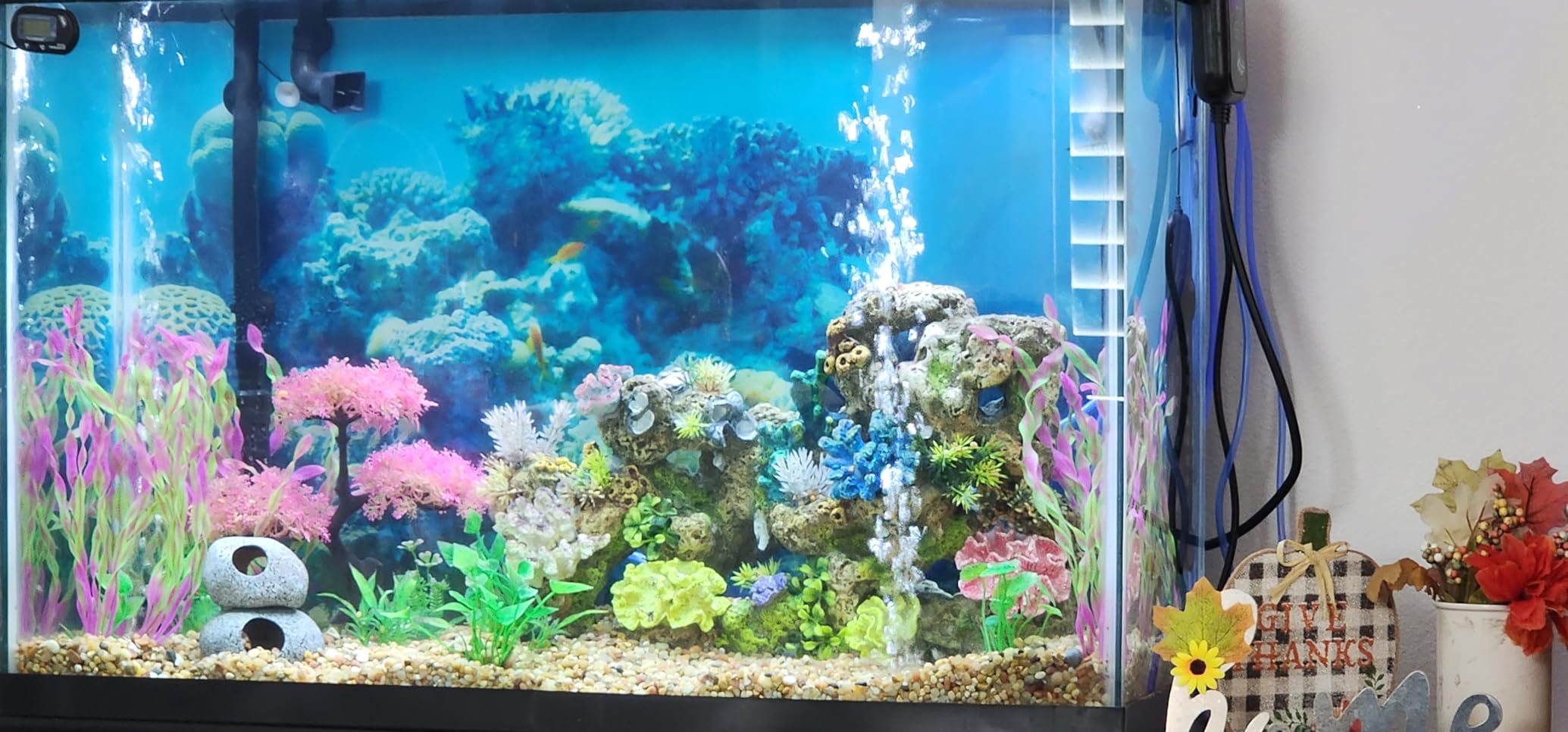 AquaMiracle Aquarium Air Pump Commercial Air Pump with Aluminum Housing, 600/1000/1200/1750GPH Fish Tank Bubbler Pond Aerator for Aquariums, Ponds, Hydroponics customer photo 2