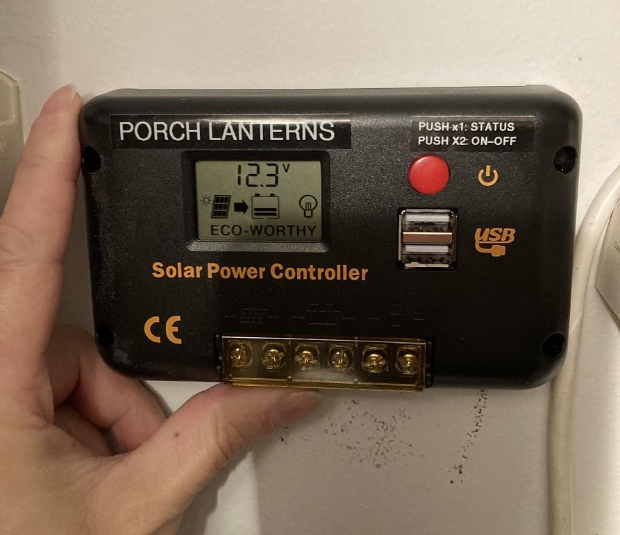 ECO-WORTHY 30A 12/24V PWM Solar Charge Controller with Bluetooth customer photo 2
