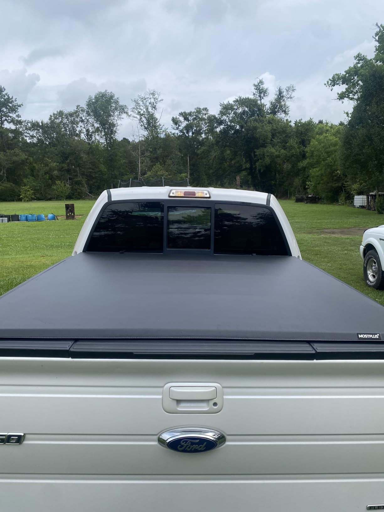 MOSTPLUS 5.5FT Roll-Up Soft Vinyl Truck Bed Tonneau Cover Compatible for Ford F150 F-150 2009-2025 2026 Short Bed On Top (67Inch) customer photo 1