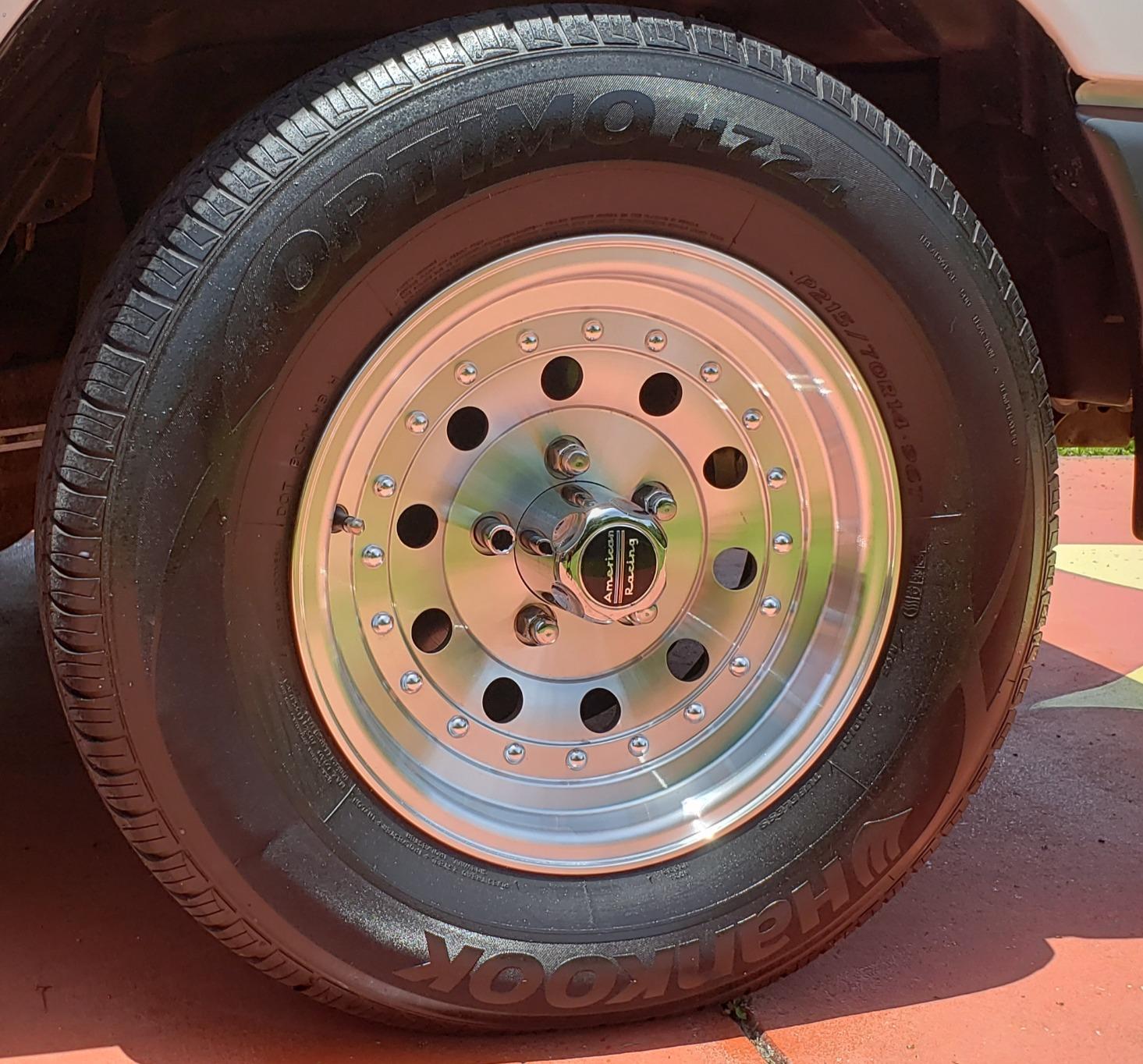 American Racing AR62 OUTLAW II 18X8 6X5.5 5.21 18mm MACHINED - AR628883 customer photo 2