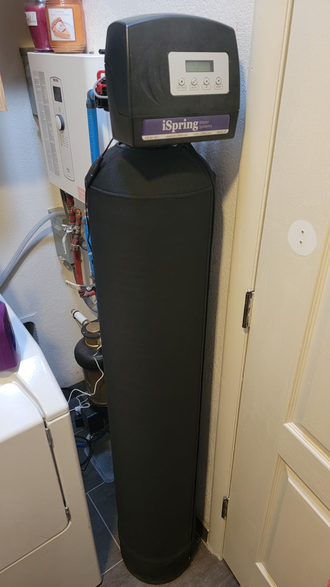 iSpring WCFM400K Whole House Iron and Manganese Water Filter System, Digital Control with Automatic Regeneration & Air Injection, Set & Forget Design customer photo 2