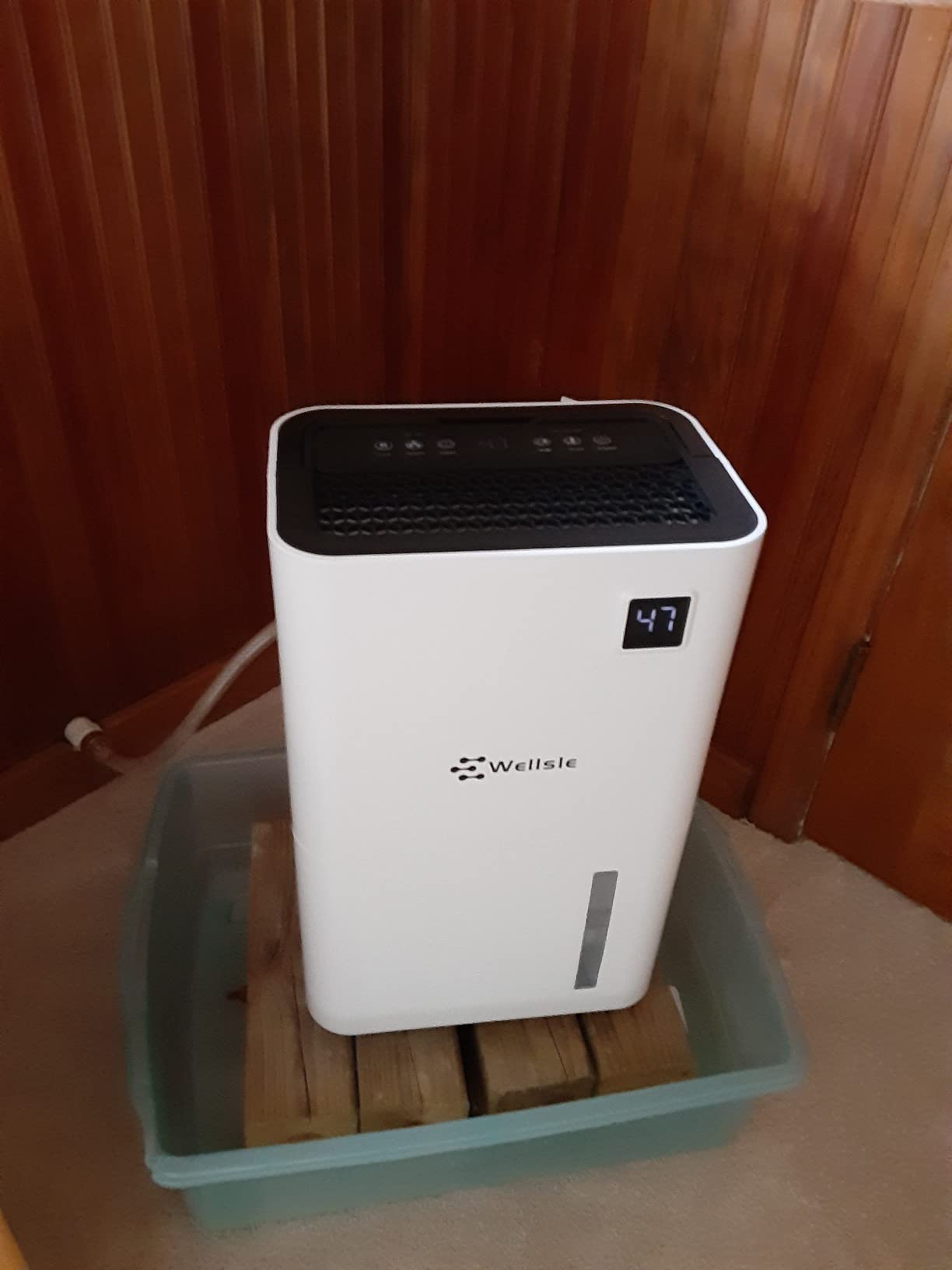 3500 Sq.Ft Dehumidifier, 50 Pint Dehumidifiers for Home and Basement with Drain Hose, Ultra-Quiet Bedroom Dehumidifier, Intelligent Humidity Control, 24 Hours Timer. customer photo 2