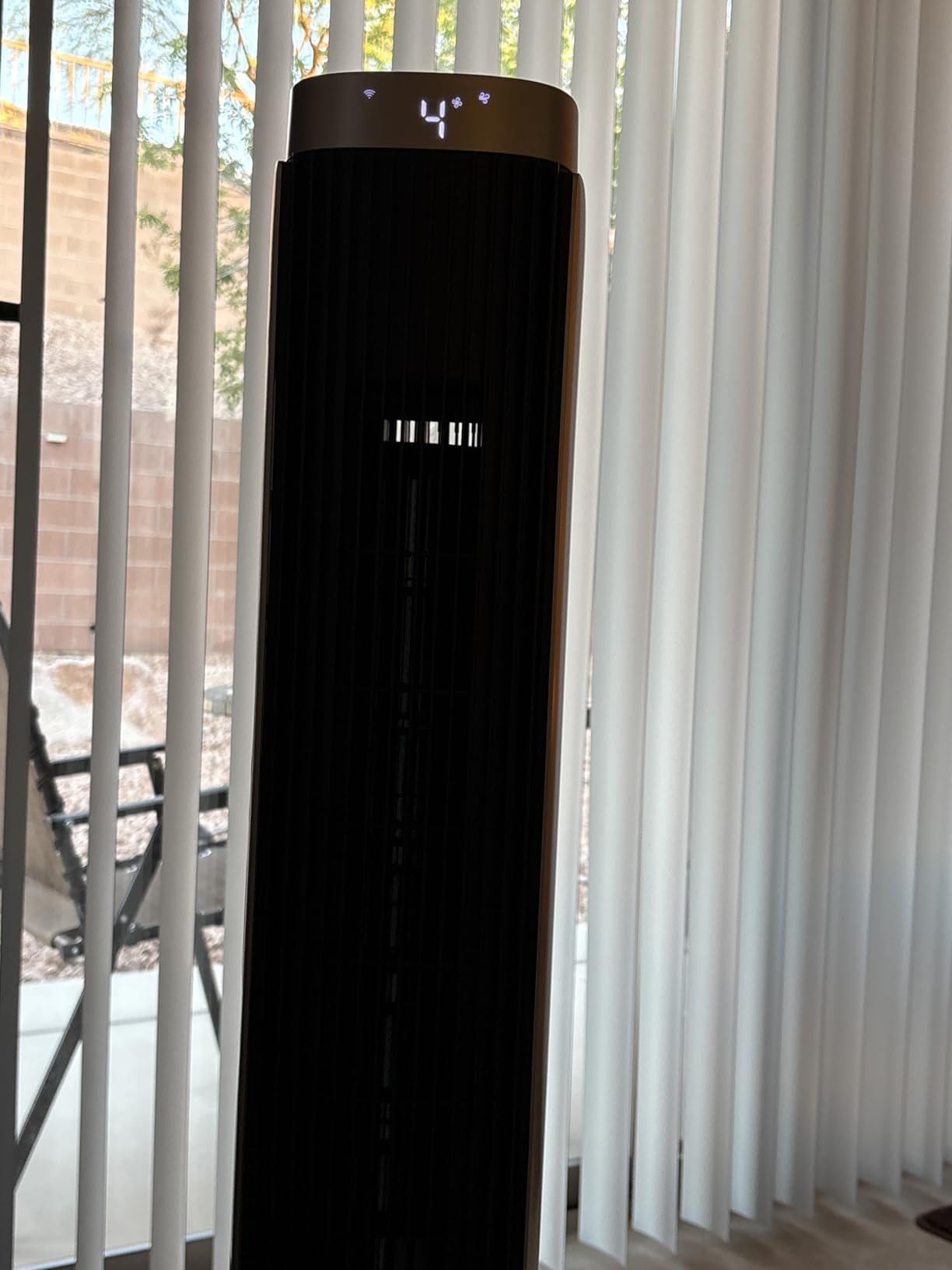 DREO Smart 42'' Tower Fan for Bedroom, 12 Speeds, 20dB Quiet Standing Fan customer photo 1