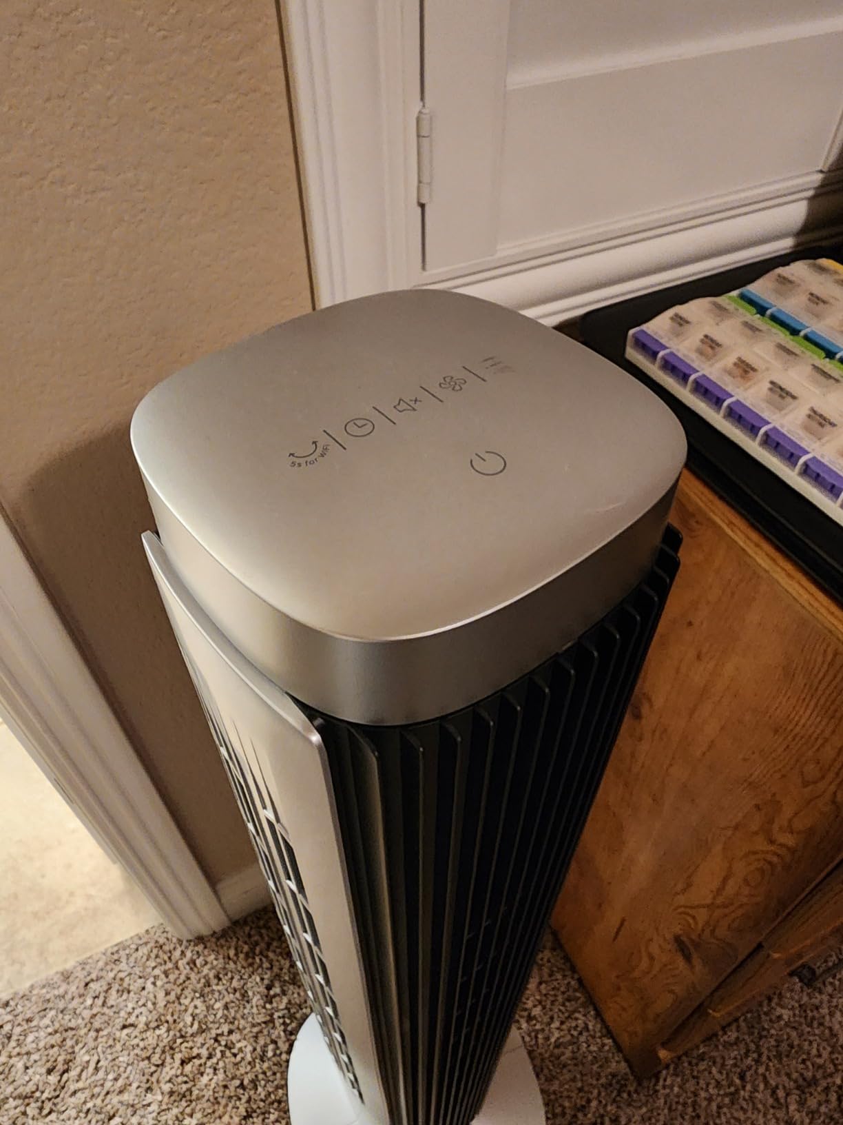 DREO Smart 42'' Tower Fan for Bedroom, 12 Speeds, 20dB Quiet Standing Fan customer photo 2