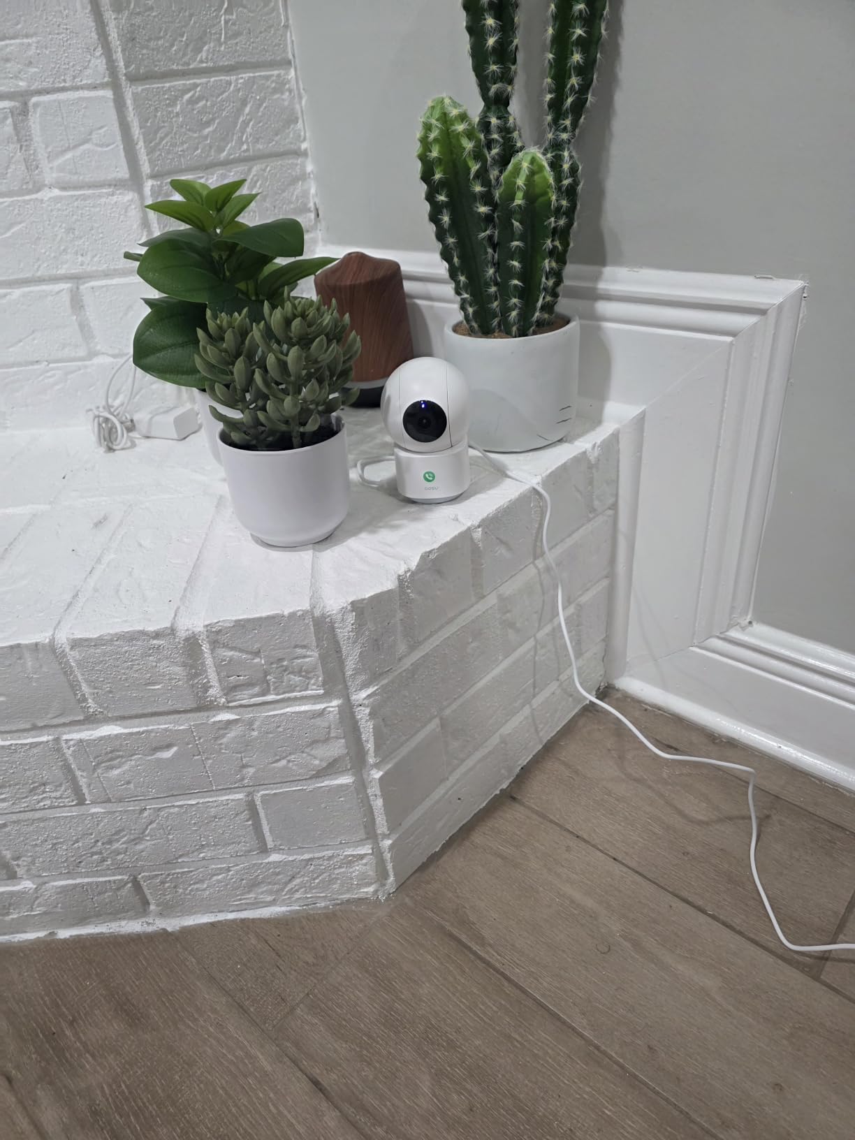 aosu 2K Indoor Camera,Baby Monitor for Home Security with 2.4GHz WiFi only customer photo 1