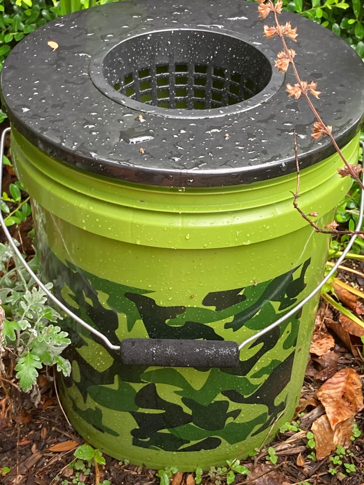 Net Pots 6 Inch for 5 Gallon Bucket (6 Pack), Hydroponic BPA-Free DWC Basket Lids customer photo 1