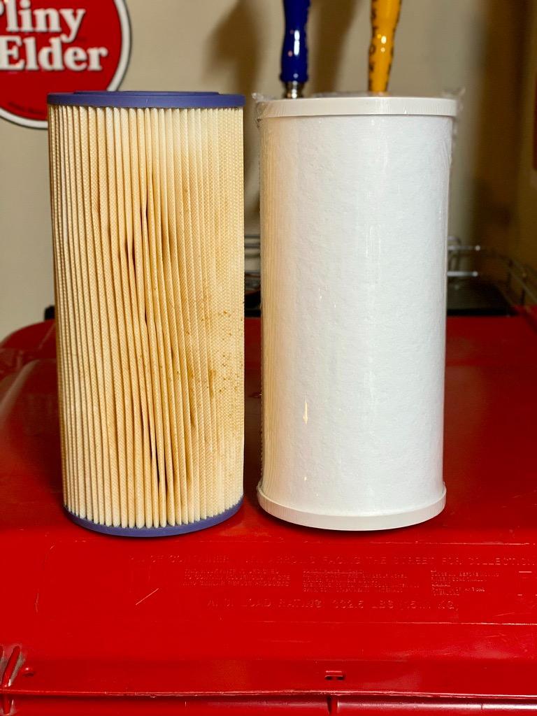 AQUA CREST FXHTC Sediment and Carbon Water Filter for GE® FXHTC, 5 Micron customer photo 1