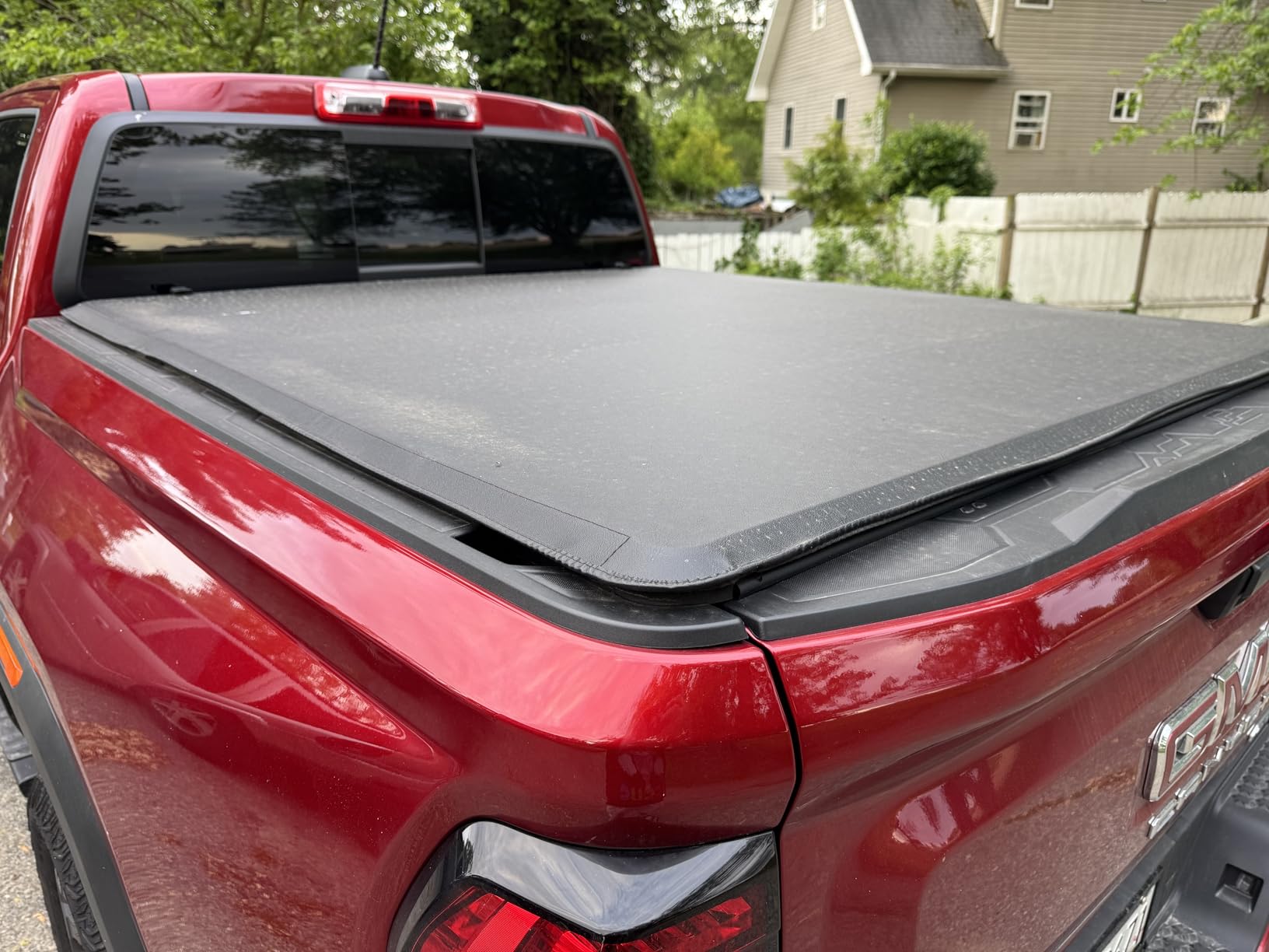 TIPTOP Soft Tri-Fold Tonneau Cover Truck Bed for 2015-2026 Chevy Colorado/GMC Canyon 5.2ft Bed (61.7