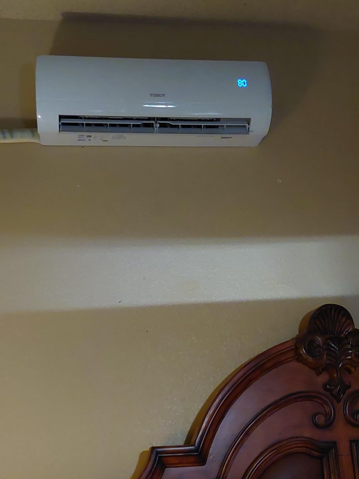 TOSOT 18,000 BTU Mini-Split Air Conditioner, Wifi Enabled Ductless Inverter Split System AC Unit Heating System, Compatible with Alexa - 20 SEER2 230V customer photo 1