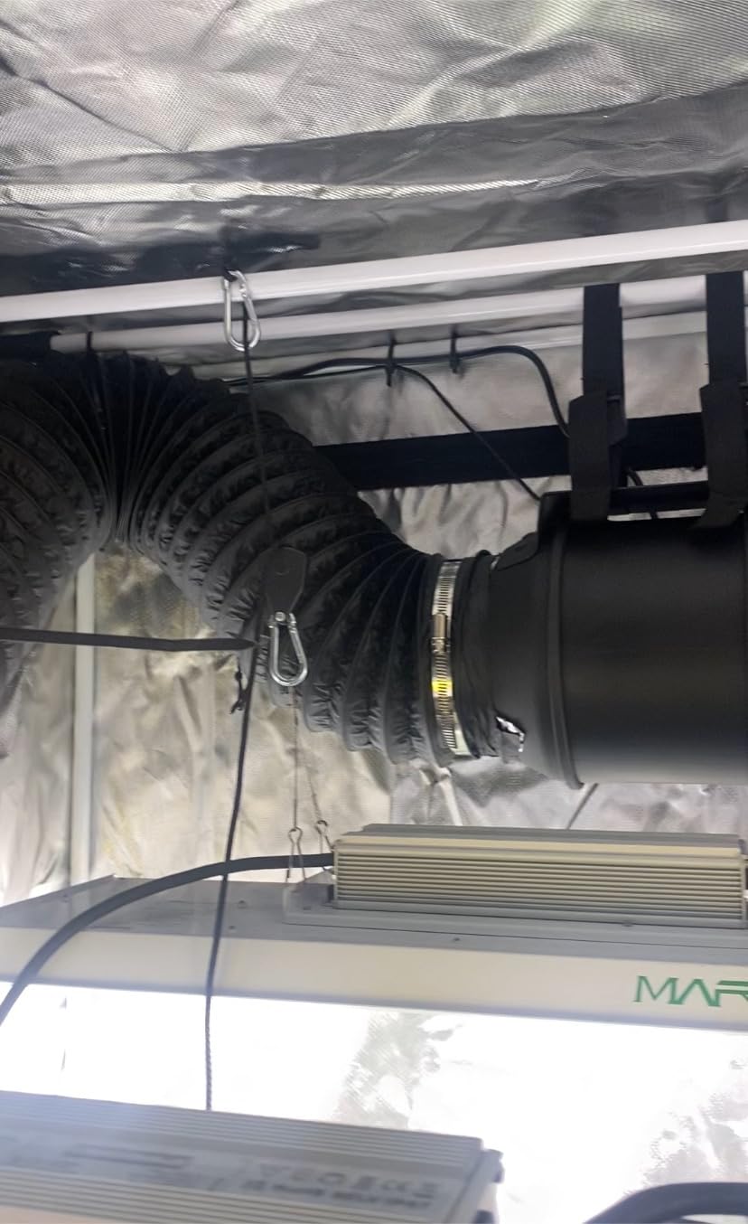 VIVOSUN G6 Smart Filtration Kit, Inline Fan, Controller, Carbon Filter,Duct customer photo 1