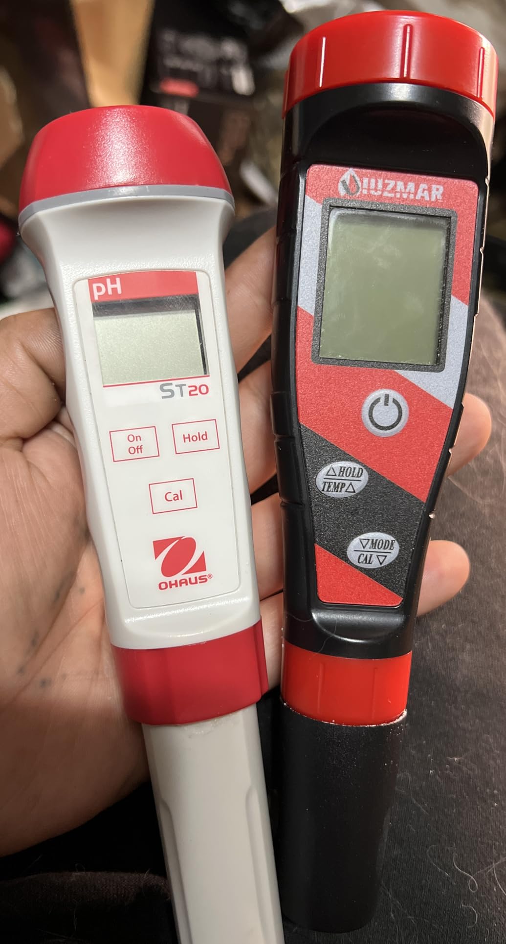 UIUZMAR Digital pH Meter pH TDS EC Meter for Hydroponic Solution customer photo 2