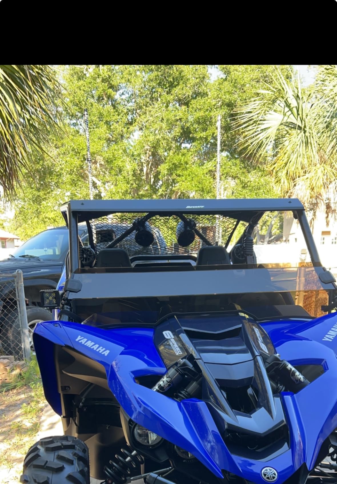 BAILALIBO Cargo Net with Metal Hooks, 35.4x15.8 in customer photo 2