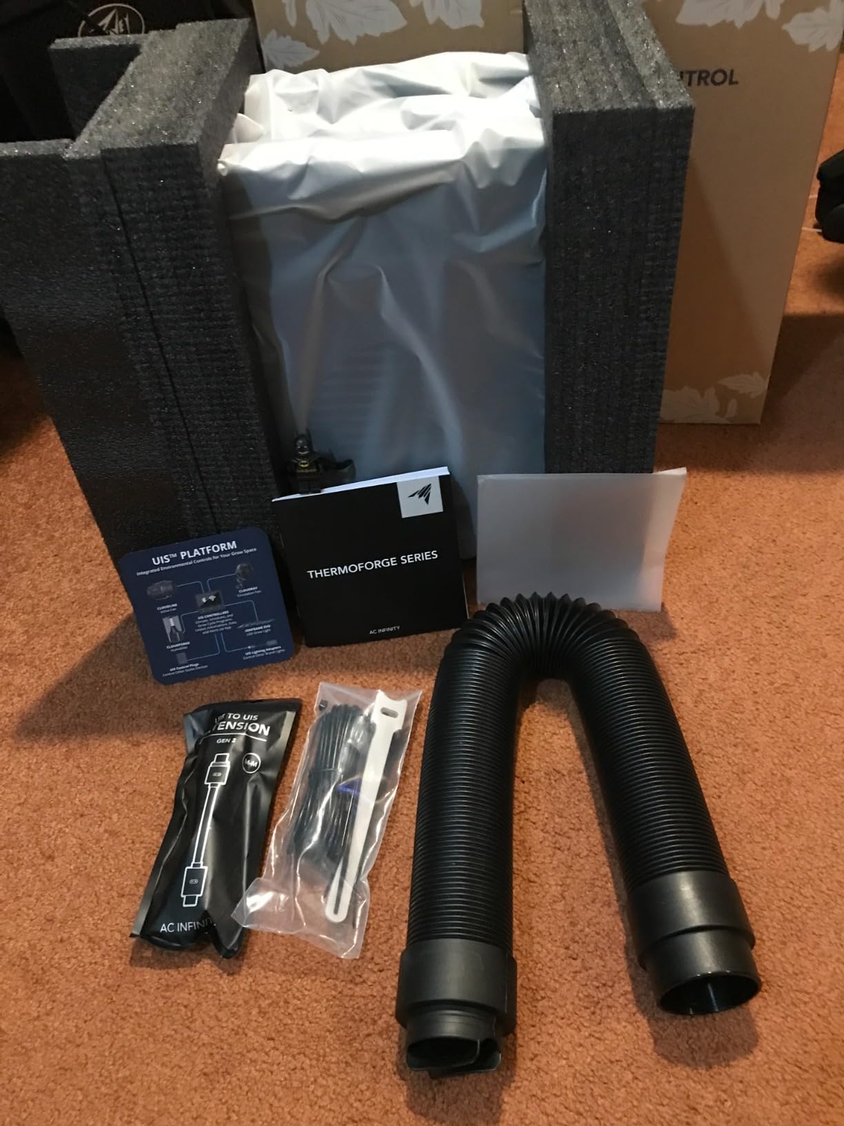 AC Infinity THERMOFORGE T3, Grow Tent Heater 530W, VPD Temperature Control customer photo 2