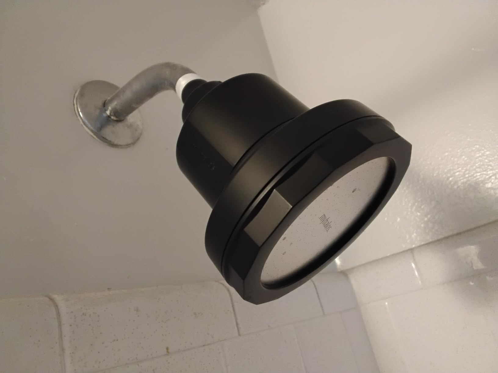 MyHalos® Filtered Shower Head, Shower Head Filter for Hard Water (Chrome) customer photo 2