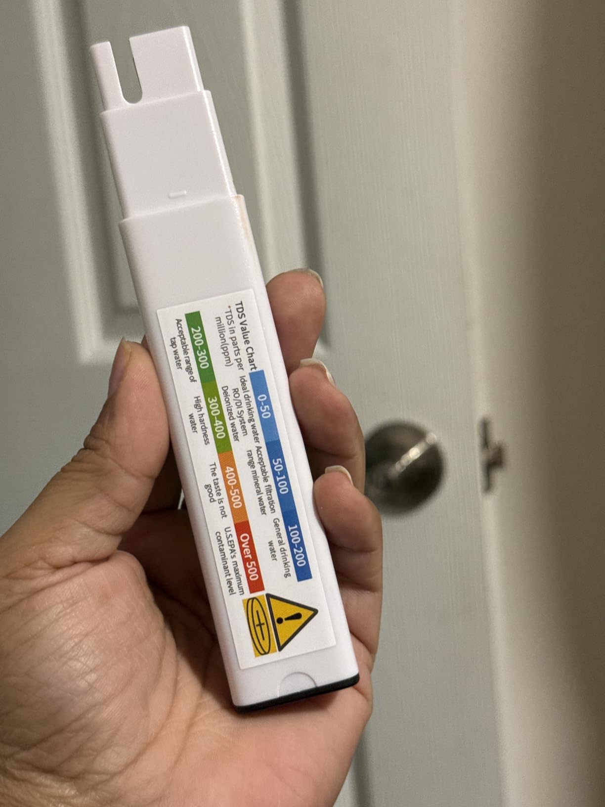 New 4 in 1 TDS Meter, TDS Meter Digital Water Tester, Accurate and Reliable, Water Tester,TDS EC and Temperature (° C/° F) Meter, 0-9990ppm,Used for Drinking Water and RO/DI Systems customer photo 2