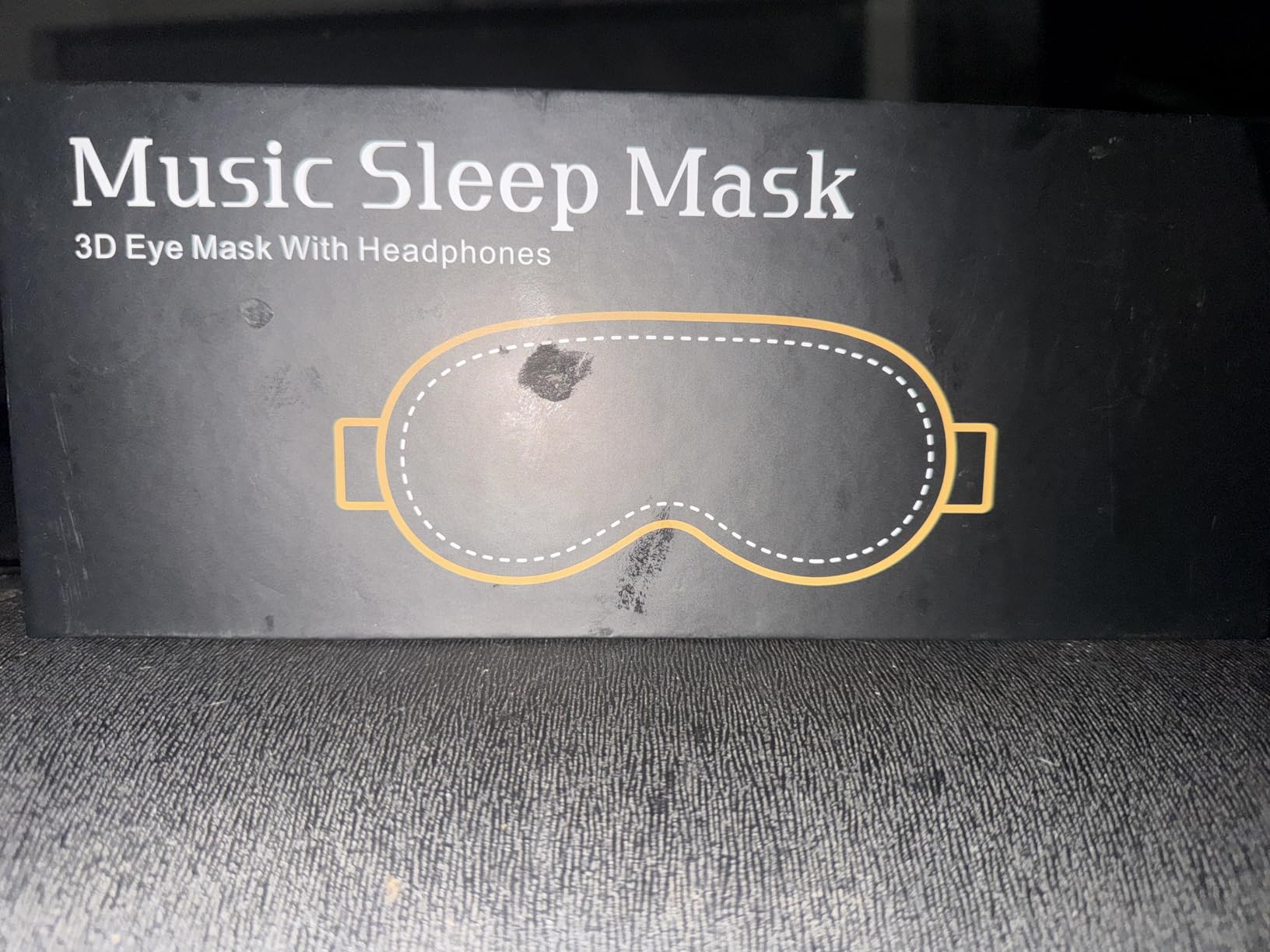 3D Sleep Mask with Bluetooth Headphones, Adjustable Bluetooth Eye Mask customer photo 1