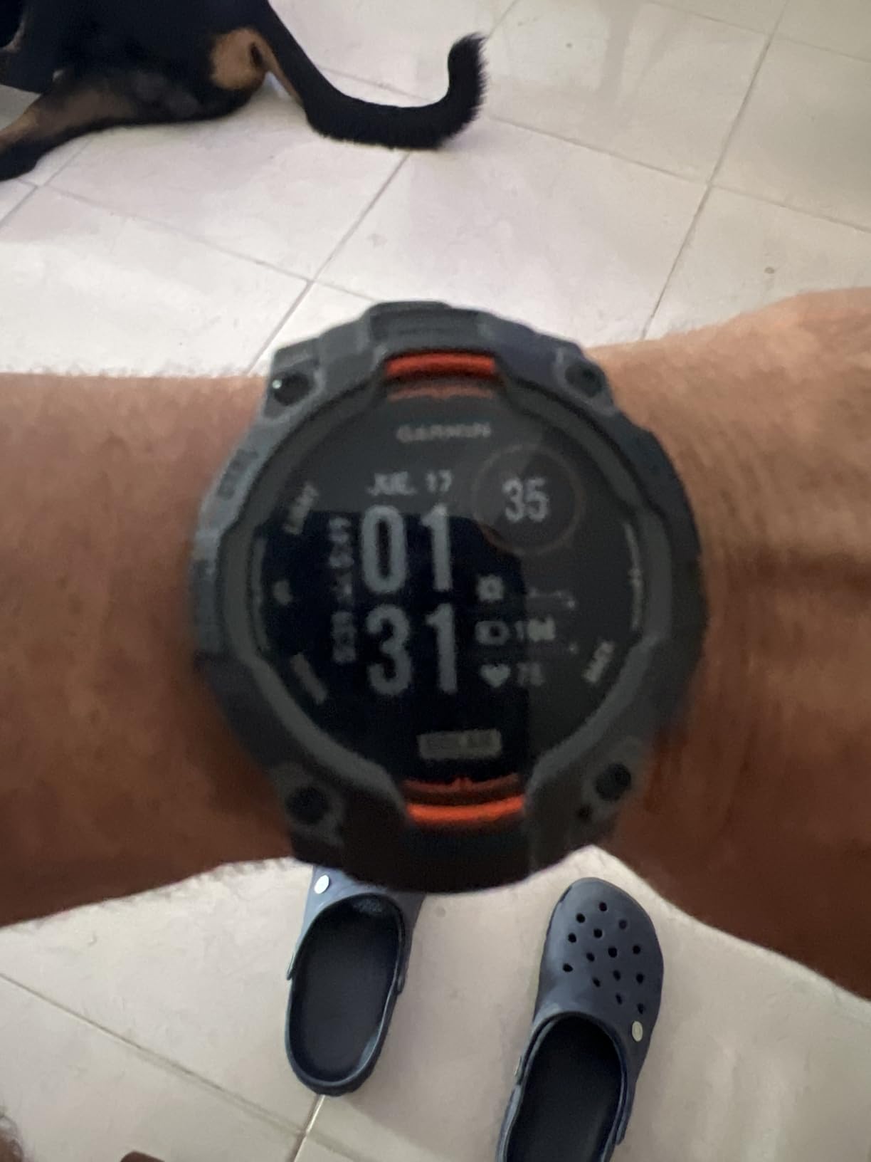 Garmin Instinct® 3 Solar, Rugged GPS Smartwatch, 45mm, Black customer photo 1