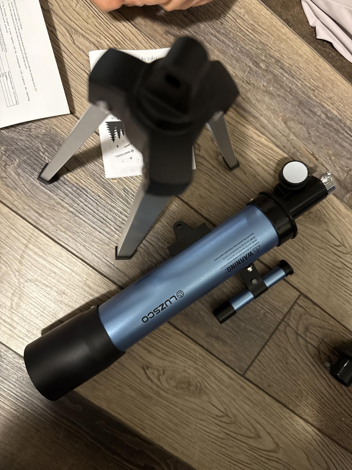 Telescope for Kids, 50mm 100x Beginner Telescope with Tripod customer photo 2
