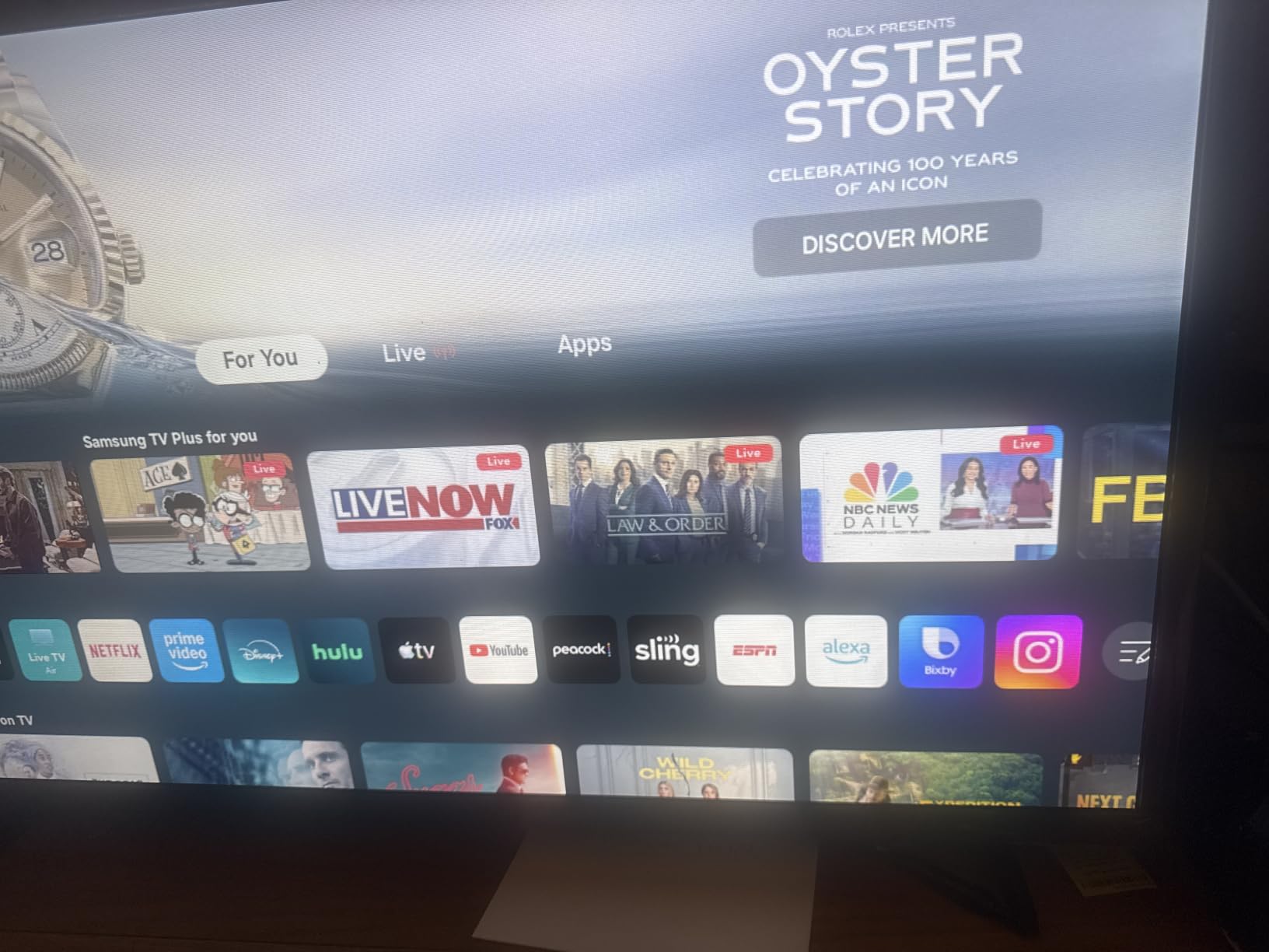 Samsung 32-Inch Class HD H5000F Smart TV (2025 Model) HDR, Object Tracking Sound Lite, Knox Security, One UI Tizen customer photo 1