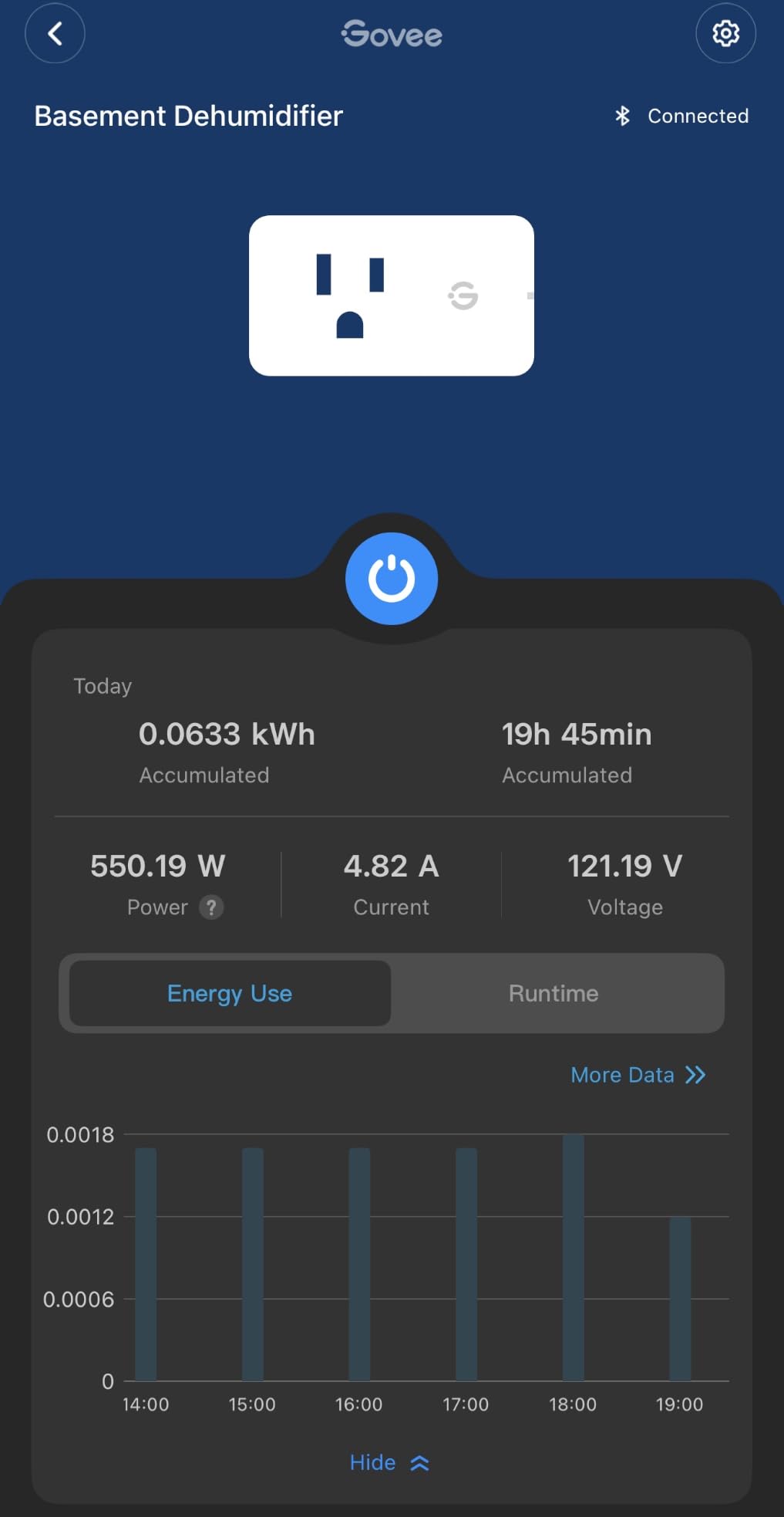 GoveeLife Dehumidifier with Pump for Home 4,500ft², 137 Pints, Drain Hose customer photo 1