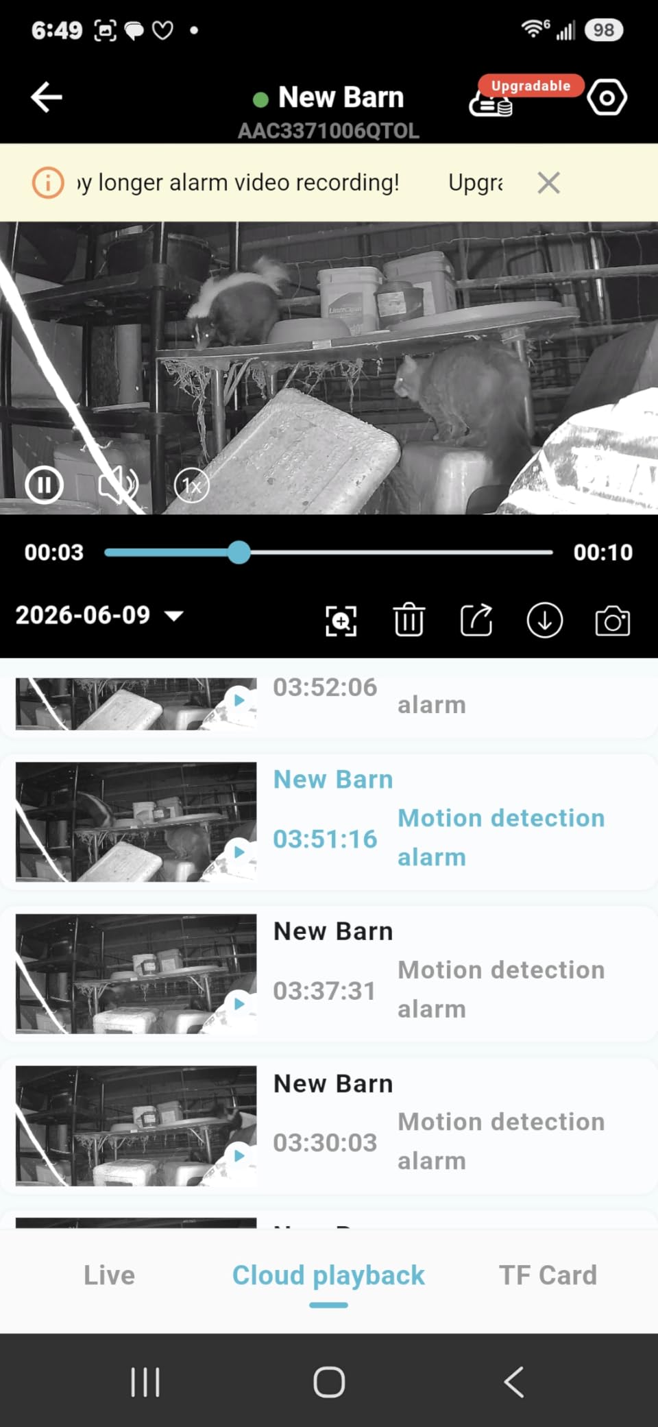 2026 Upgraded 2K Wireless Security Camera with 64G SD Card, Free Cloud Storage, 1-6 Month Battery Life, AI Motion Detection, Spotlight, Siren Alarm, 2-Way Audio, Waterproof WiFi Surveillance Camera customer photo 1