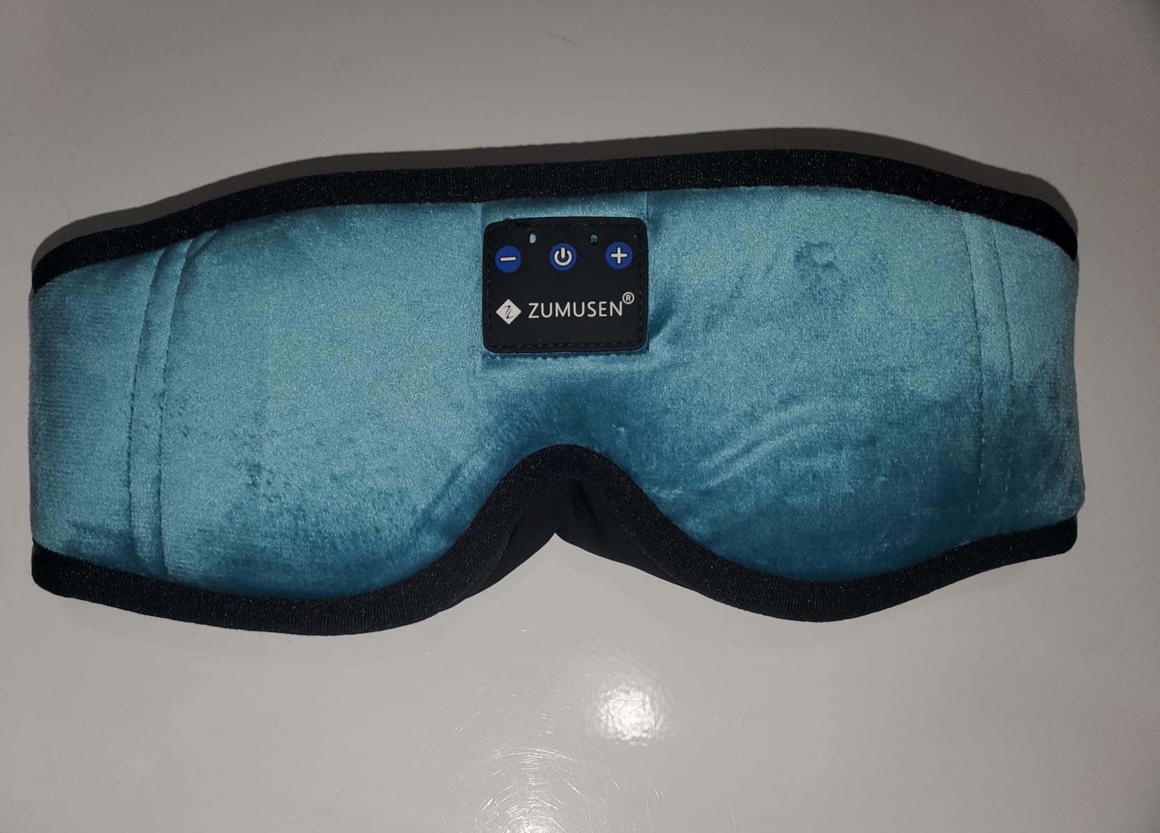 ZUMUSEN Bluetooth Sleep Headphones Mask with 3D Stereo Speakers customer photo 2