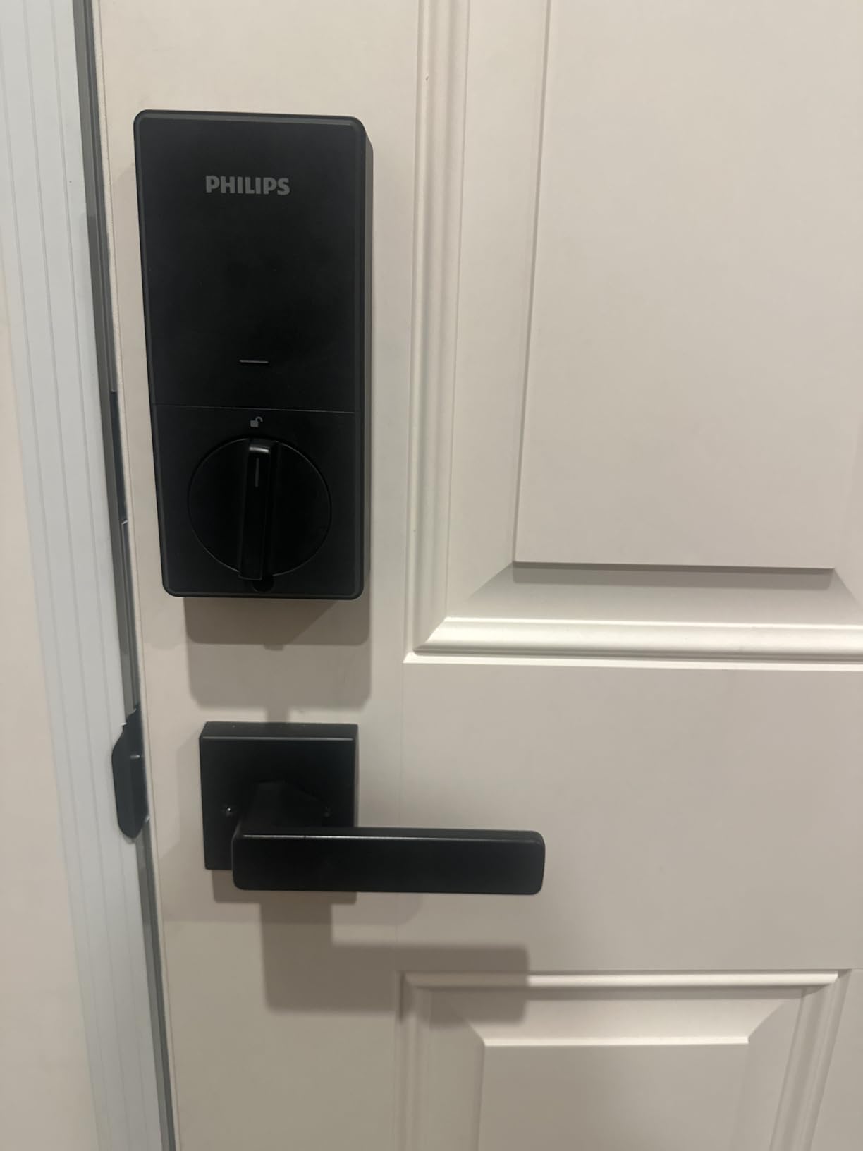 Philips WiFi Keypad Deadbolt with Handle, Built-in WiFi, APP Remote Control customer photo 2