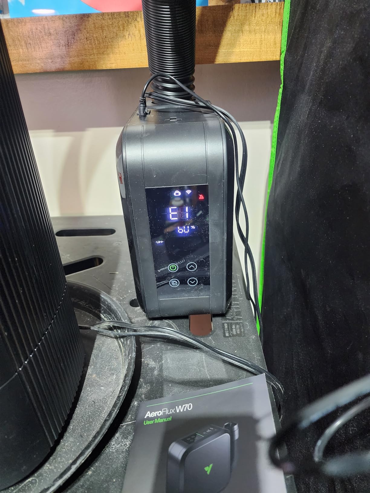 VIVOSUN AeroFlux 700W PTC Grow Tent Heater with Thermostat, APP & VPD customer photo 1