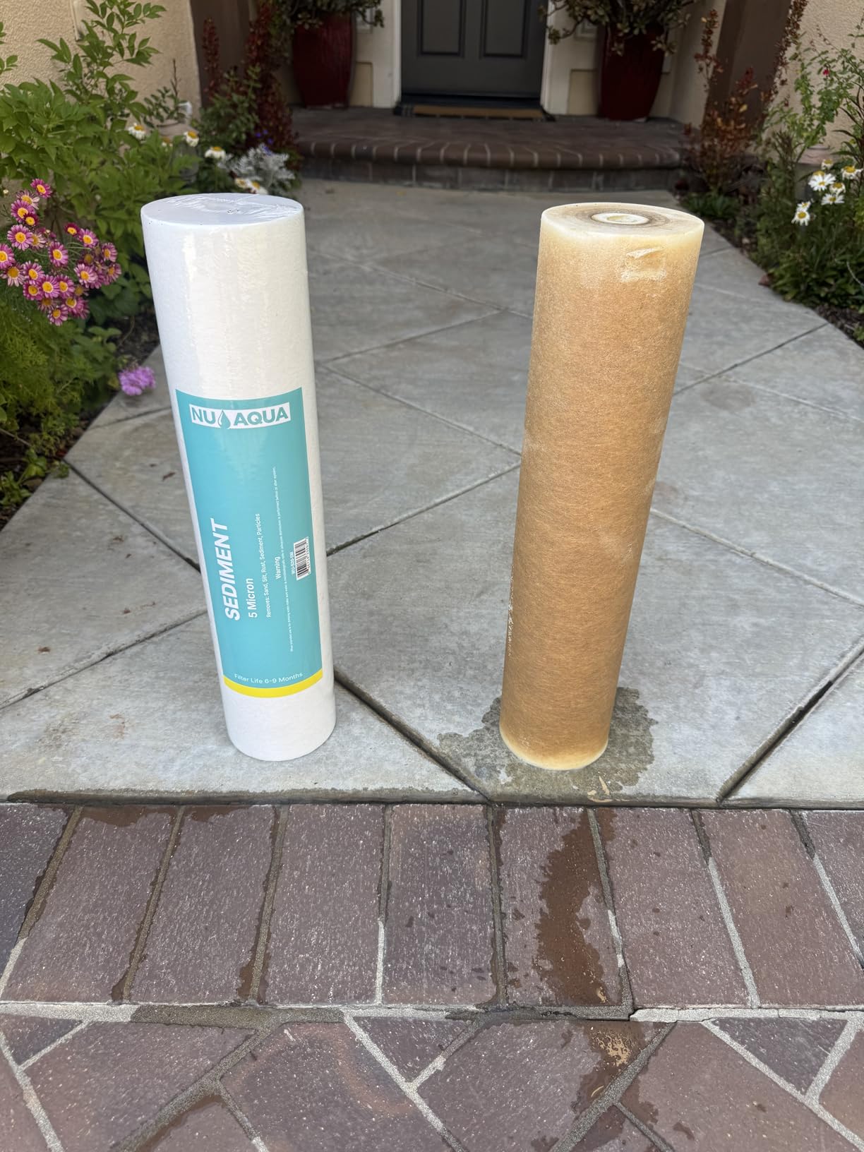 NU Aqua 4-Stage Salt Free Water Softener Whole House Water Filter System customer photo 2