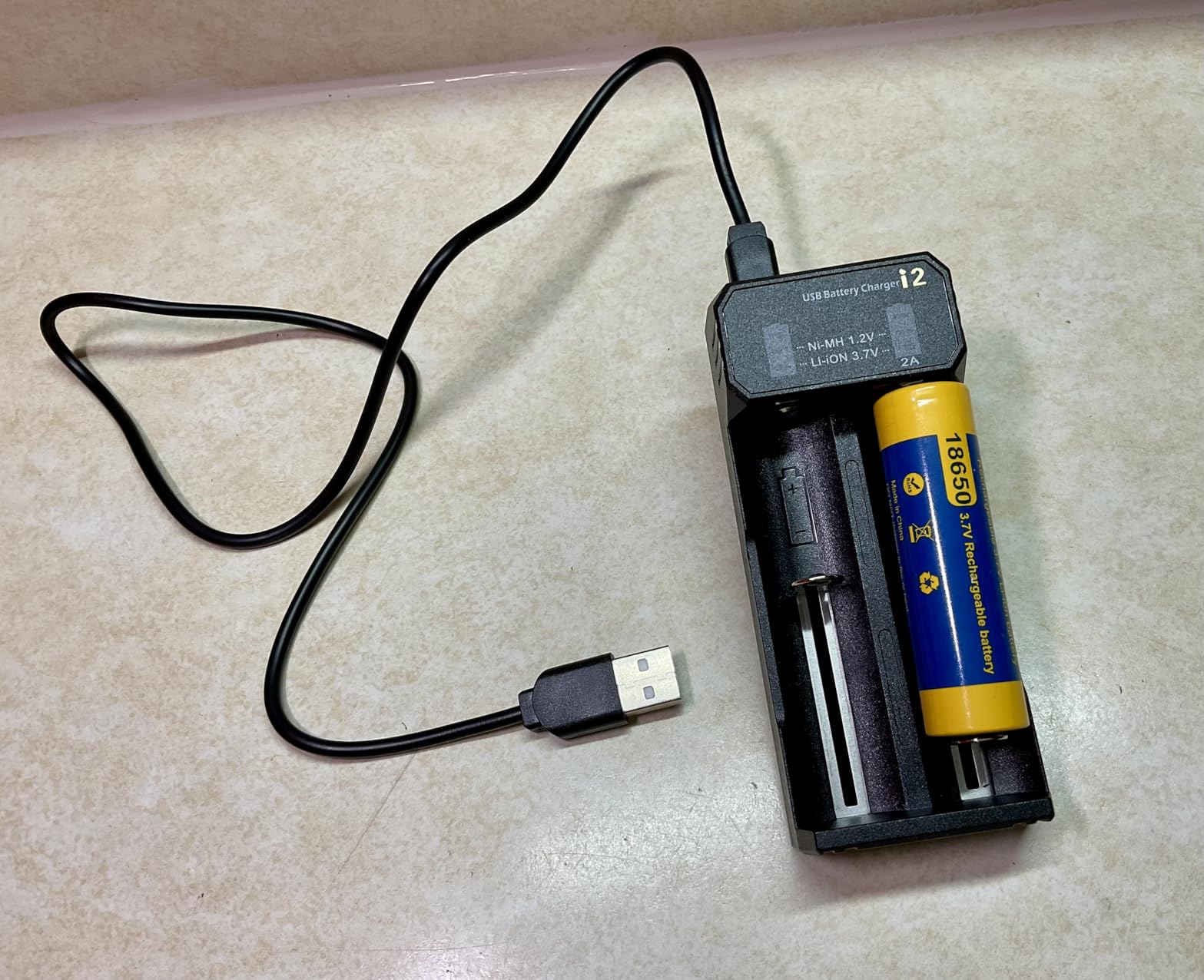 18650 Battery Charger for 3.7V/3.6V Li-ion Batteries 26650 18650 21700 14500 16340(RCR123), Ni-MH/Ni-Cd AA AAA C Batteries-Upgraded customer photo 1