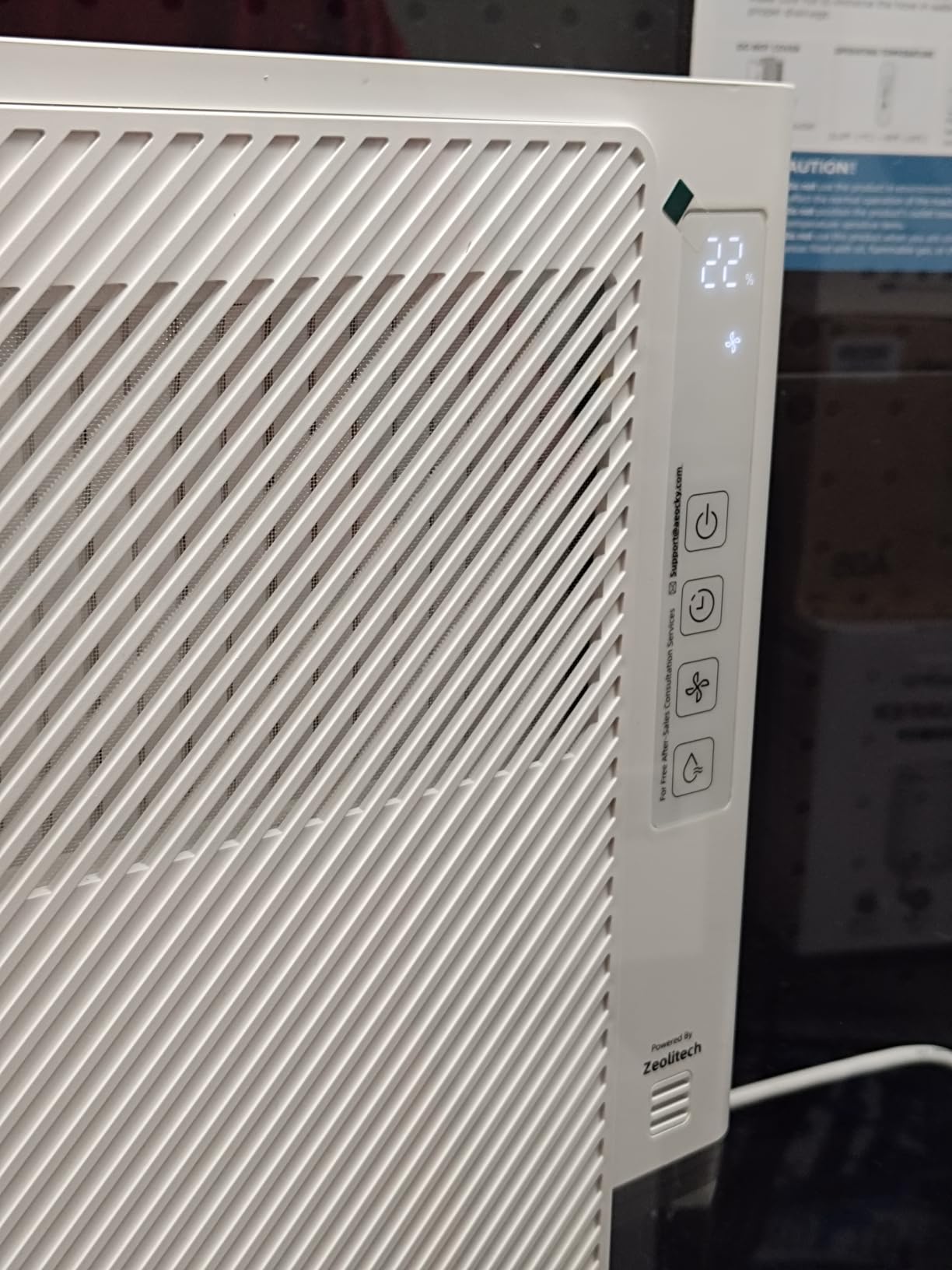 AEOCKY 2000 Sq.Ft Rotary Desiccant Dehumidifier, Humidistat, Never Frost customer photo 2