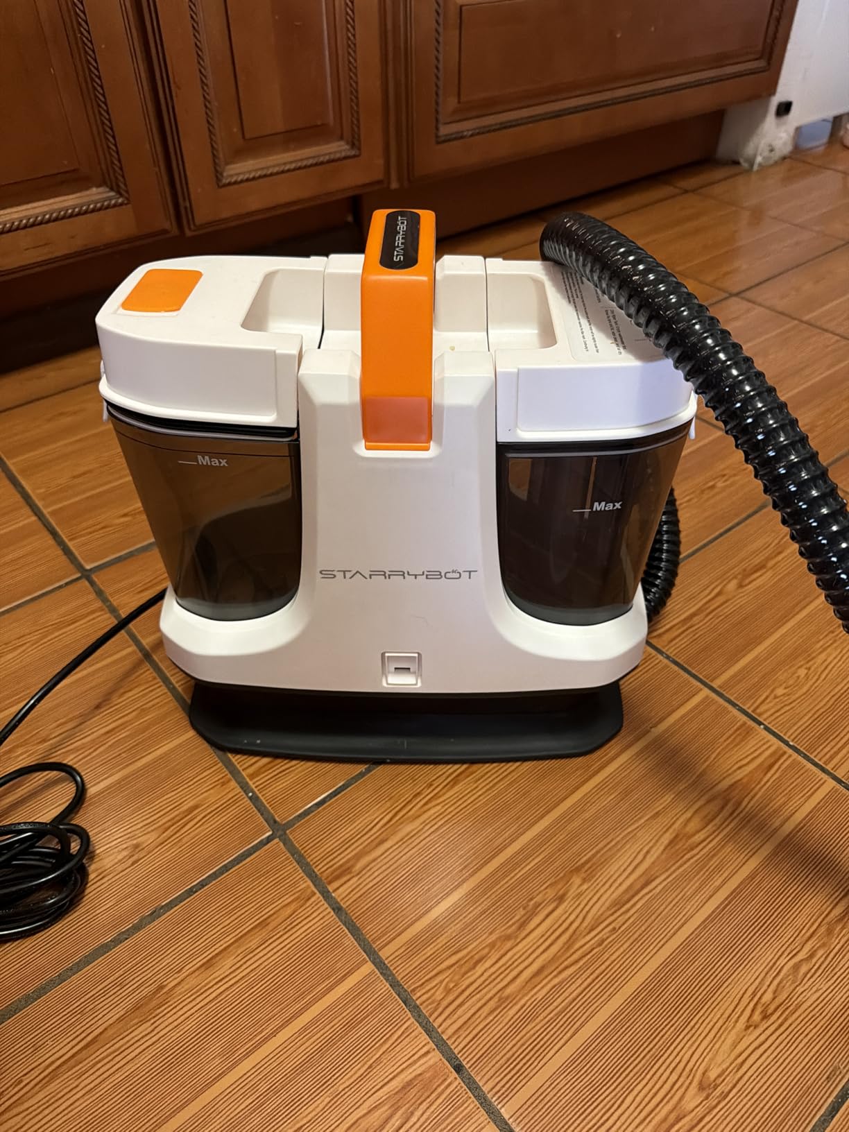Starrybot Upholstery Cleaner Machine, 18Kpa Pet Stain Extractor(white) customer photo 1