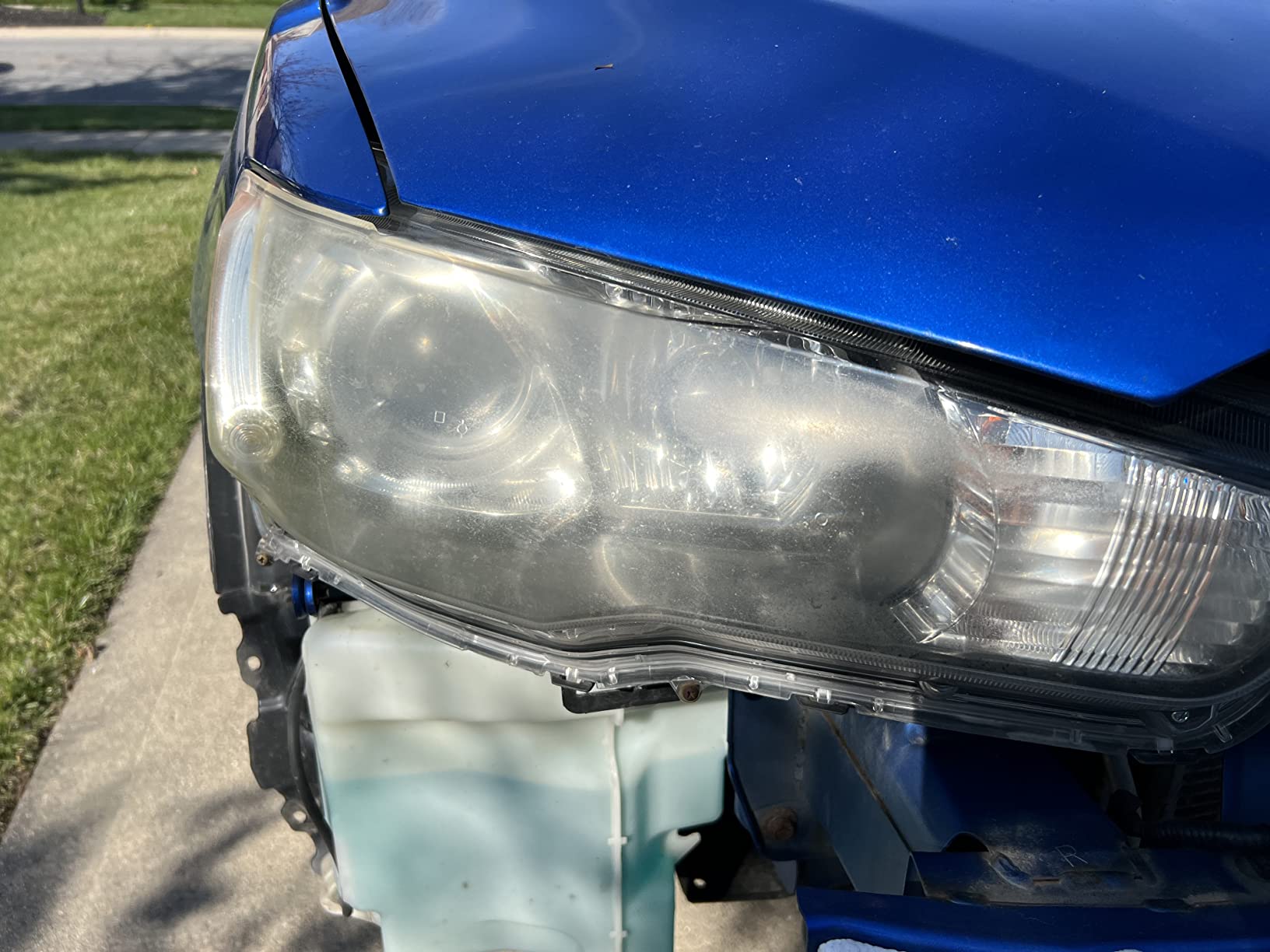 POLIWELL Headlight Restoration Kit for Yellowing & Oxidation Removal customer photo 1