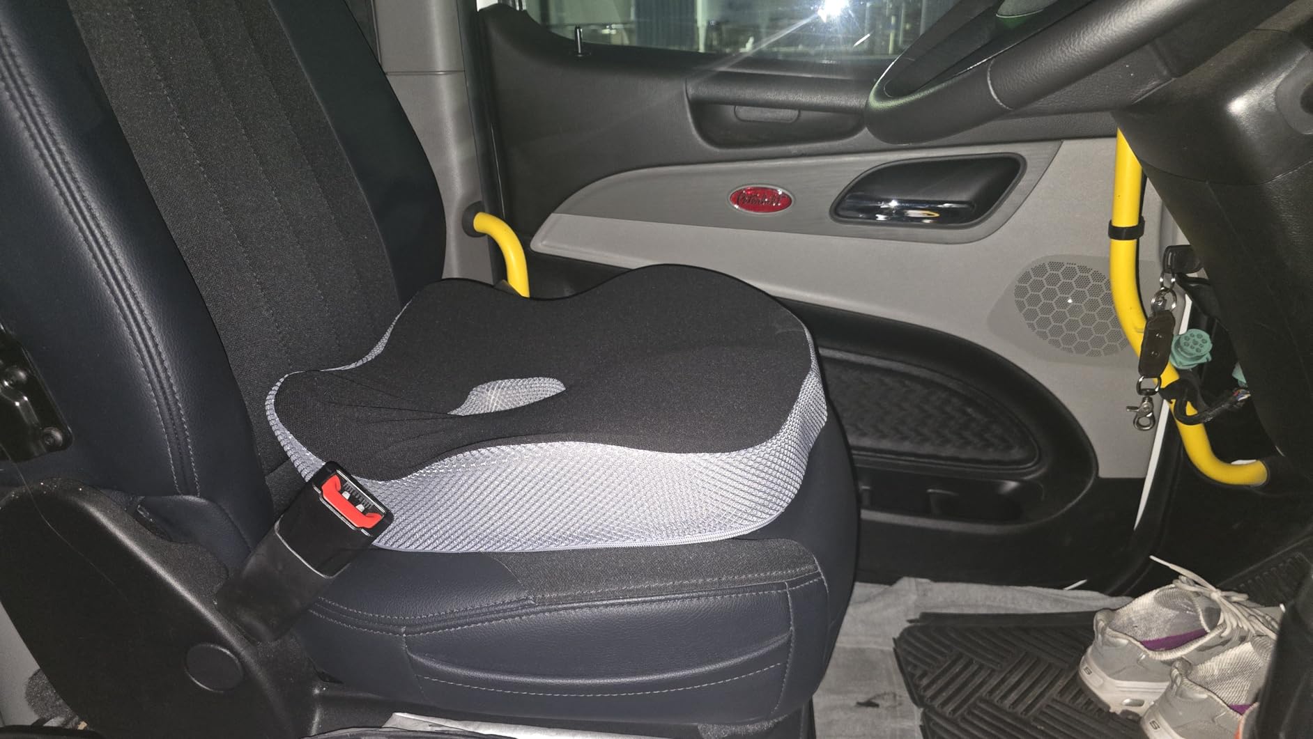 Allaboutsla Car Seat Cushion and Lumbar Back Support Pillow Set for Driving customer photo 2