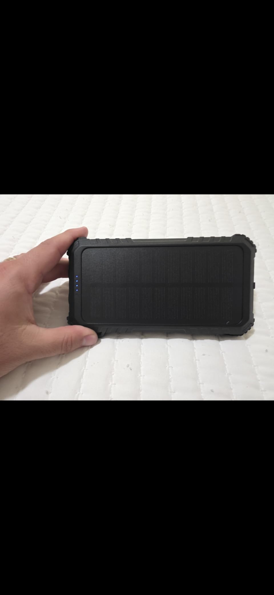 Solar Charger Power Bank 20000mAh Fast Battery Pack for Cell Phones customer photo 1