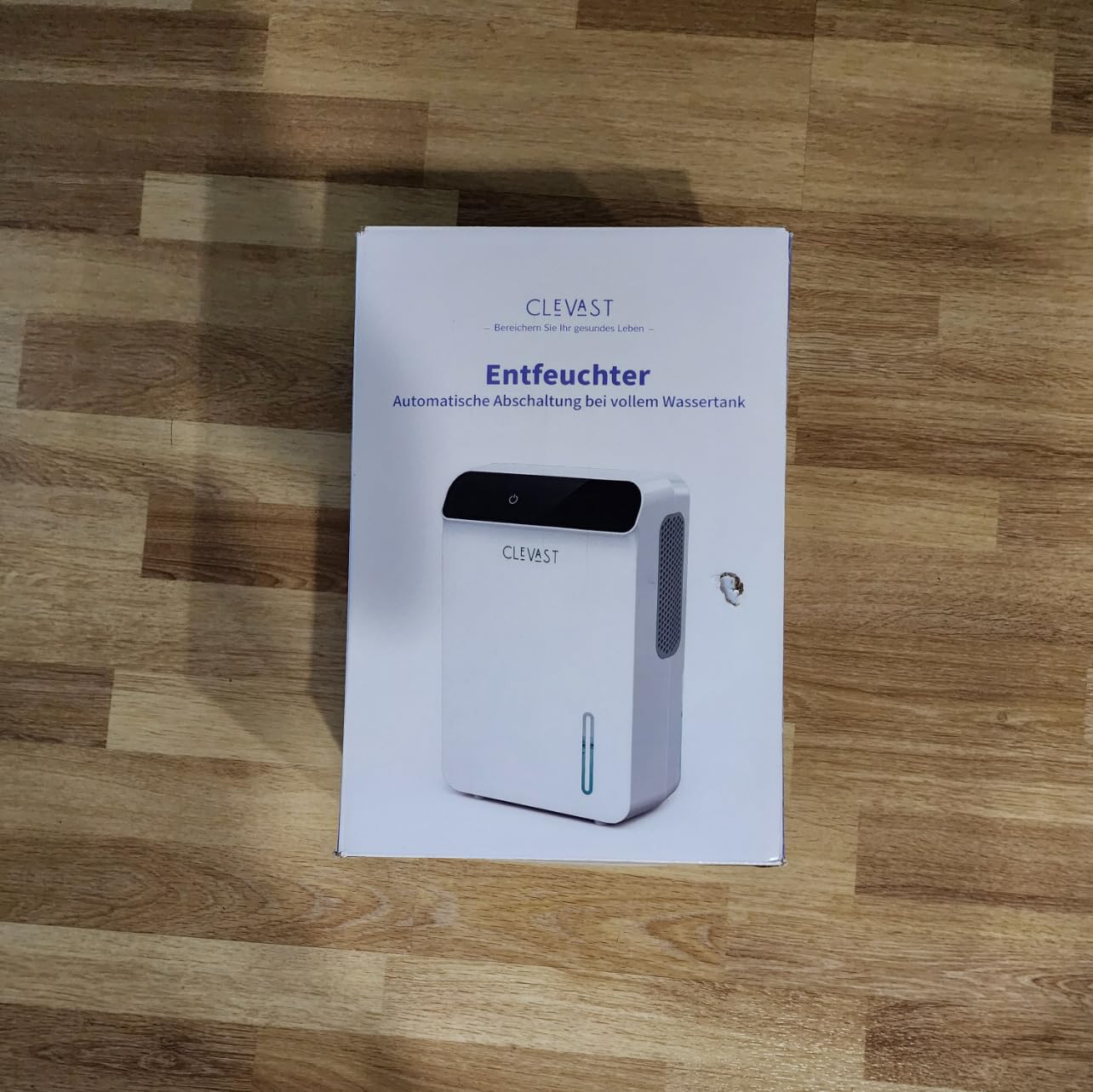 CLEVAST Small Dehumidifier for Bathroom, Bedroom, Quiet Operation, Portable customer photo 2