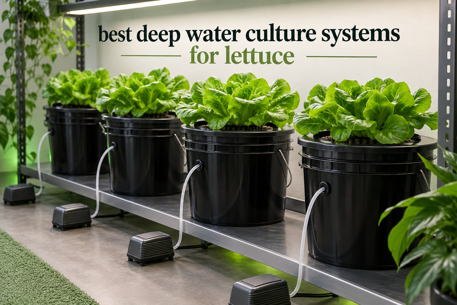 best deep water culture systems for lettuce