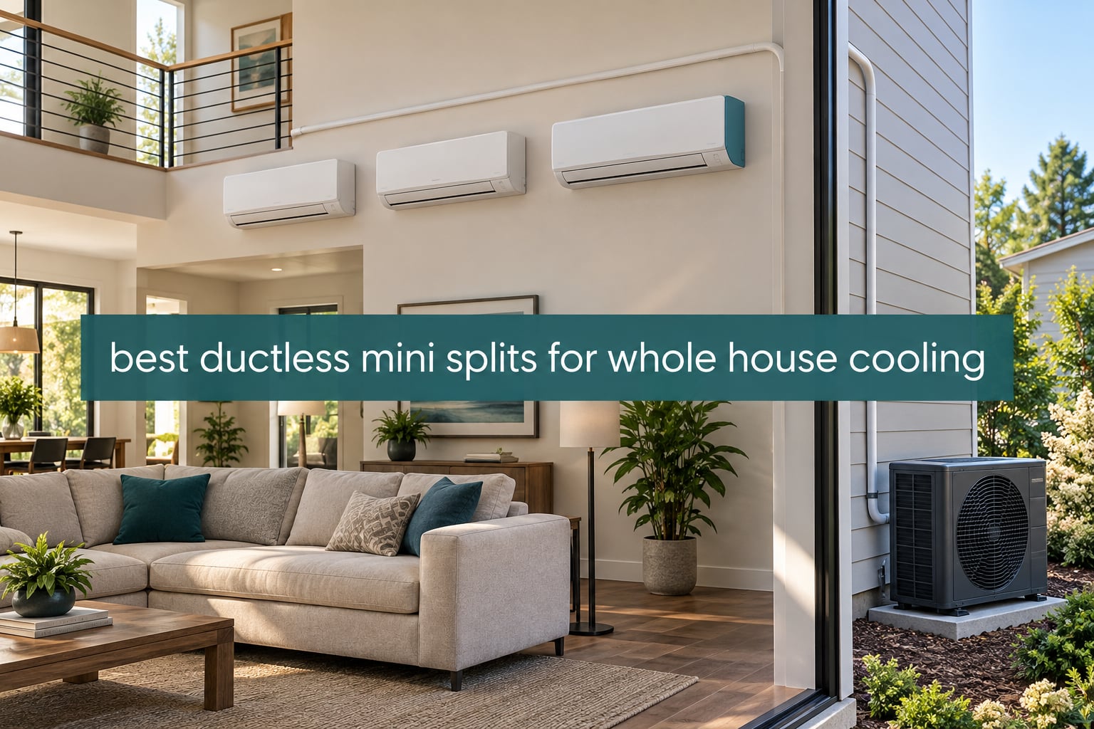best ductless mini splits for whole house cooling