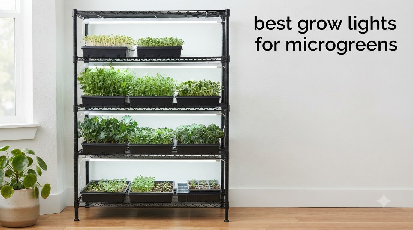 best grow lights for microgreens