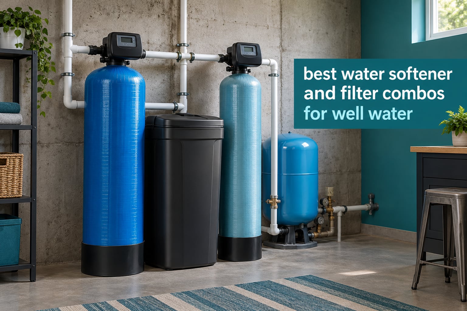 best water softener and filter combos for well water