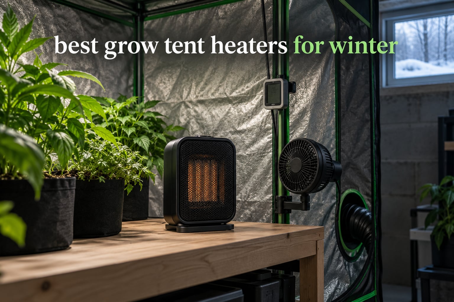 best grow tent heaters for winter