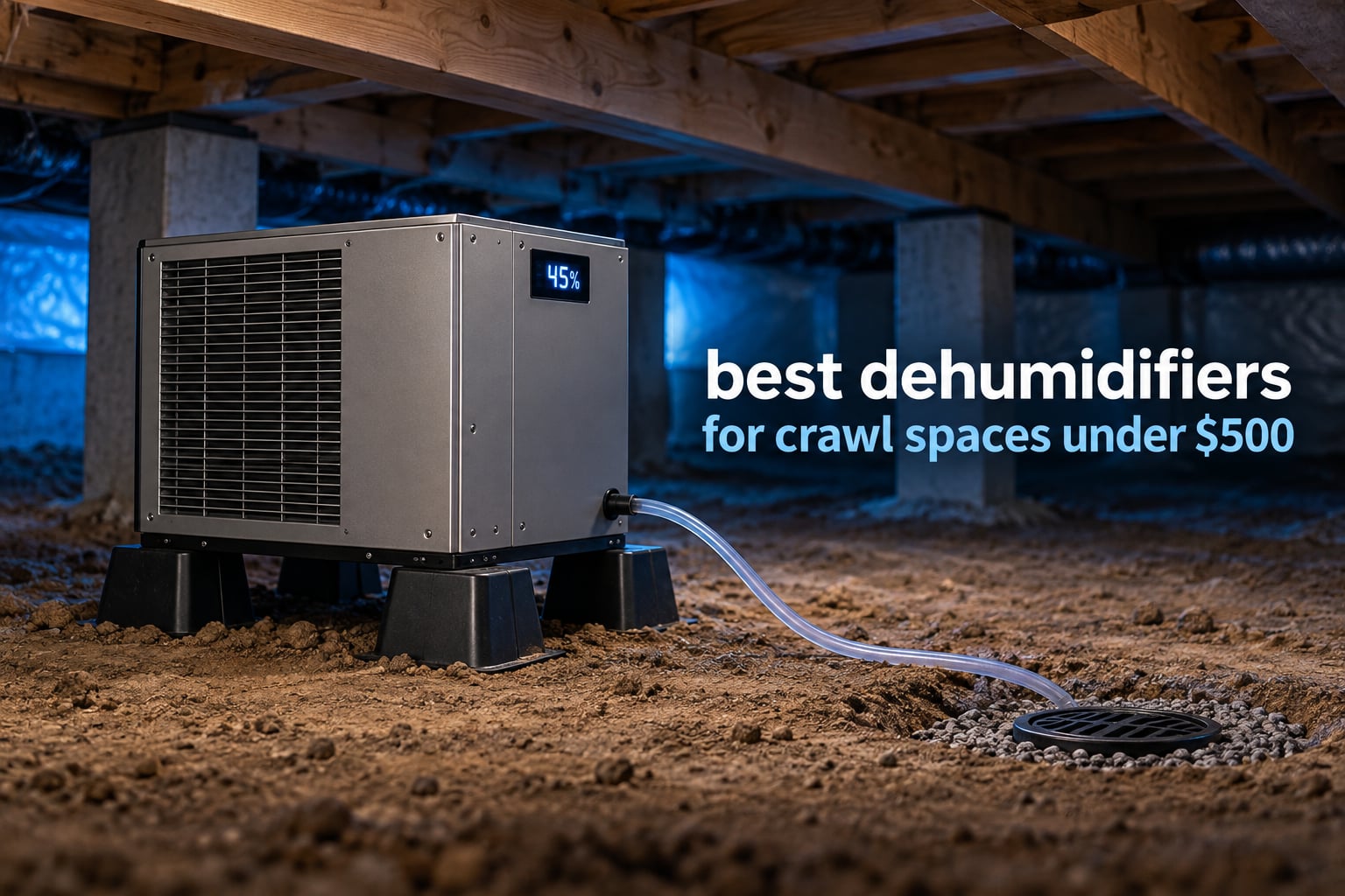 best dehumidifiers for crawl spaces under $500