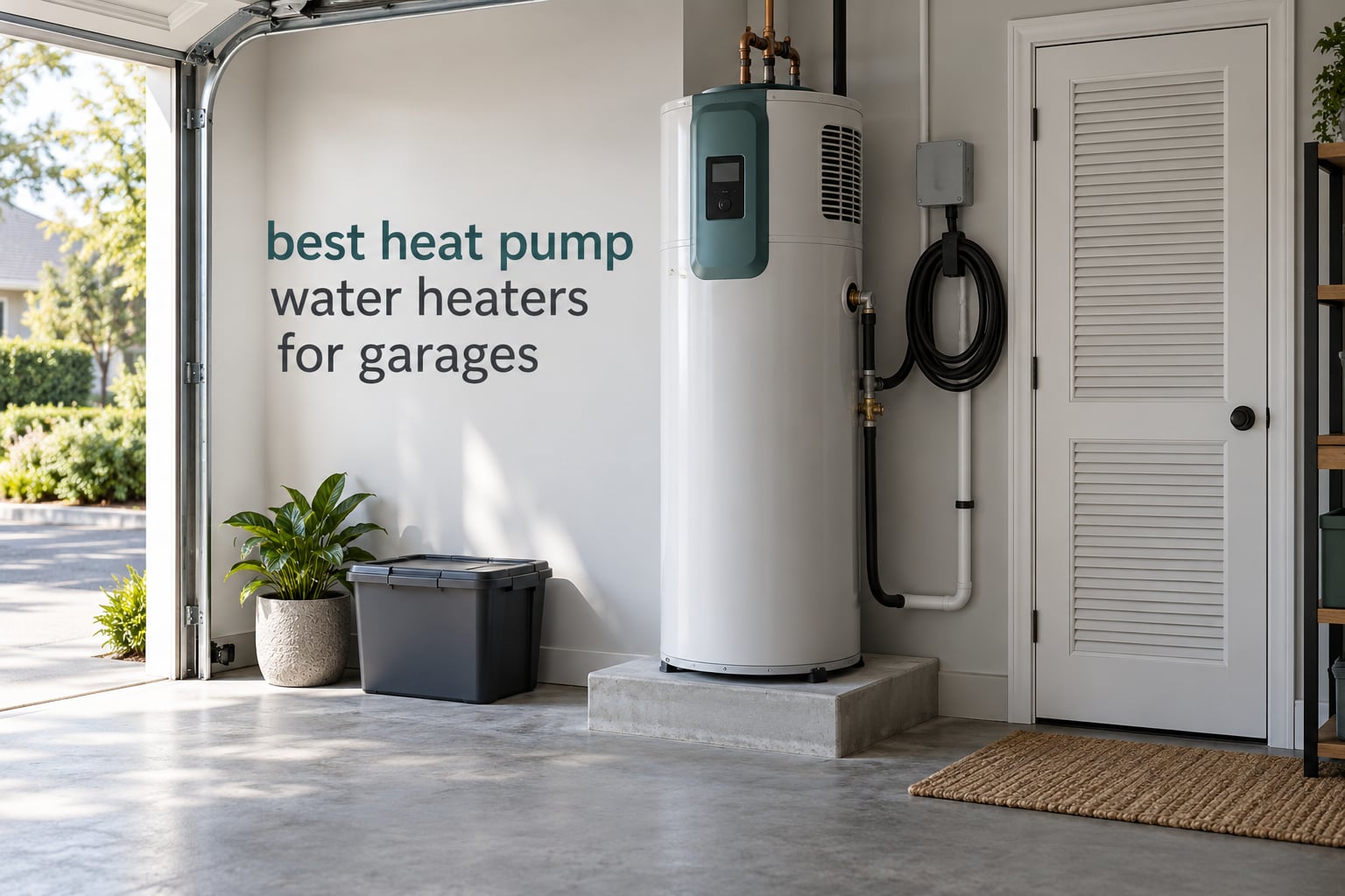 best heat pump water heaters for garages