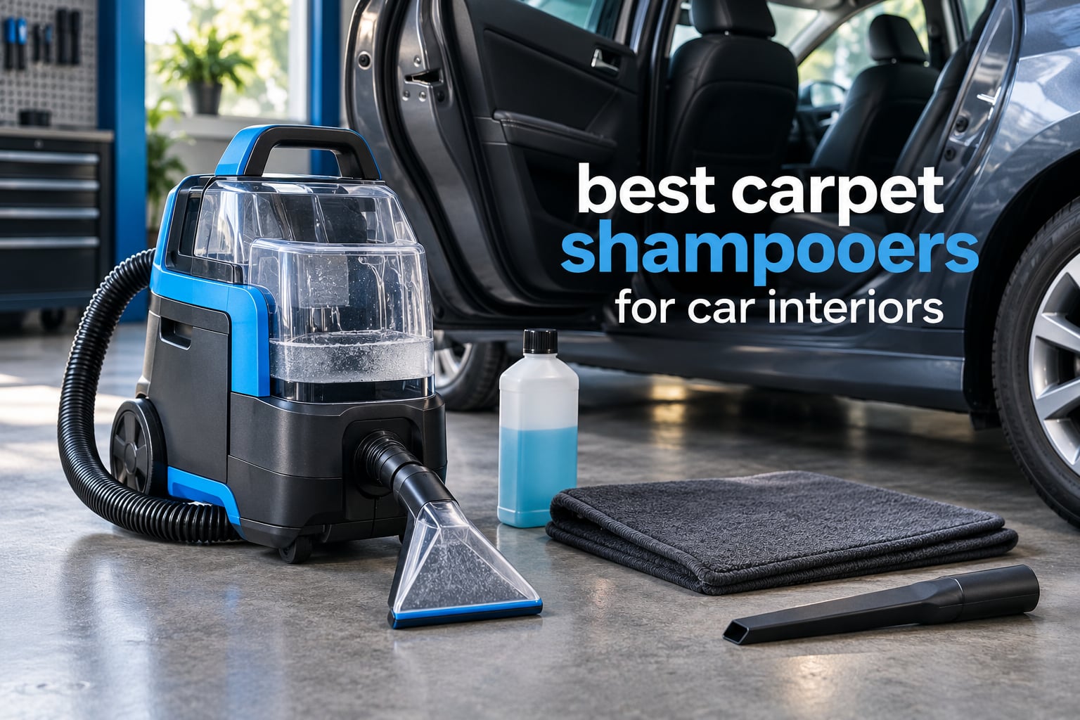 best carpet shampooers for car interiors