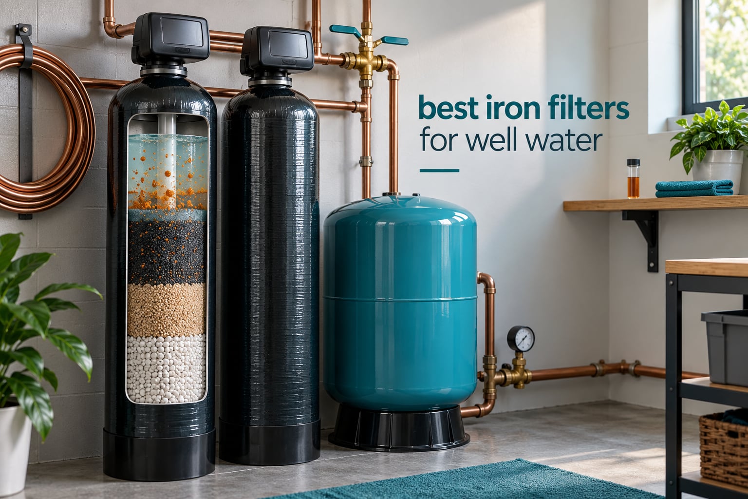 best iron filters for well water
