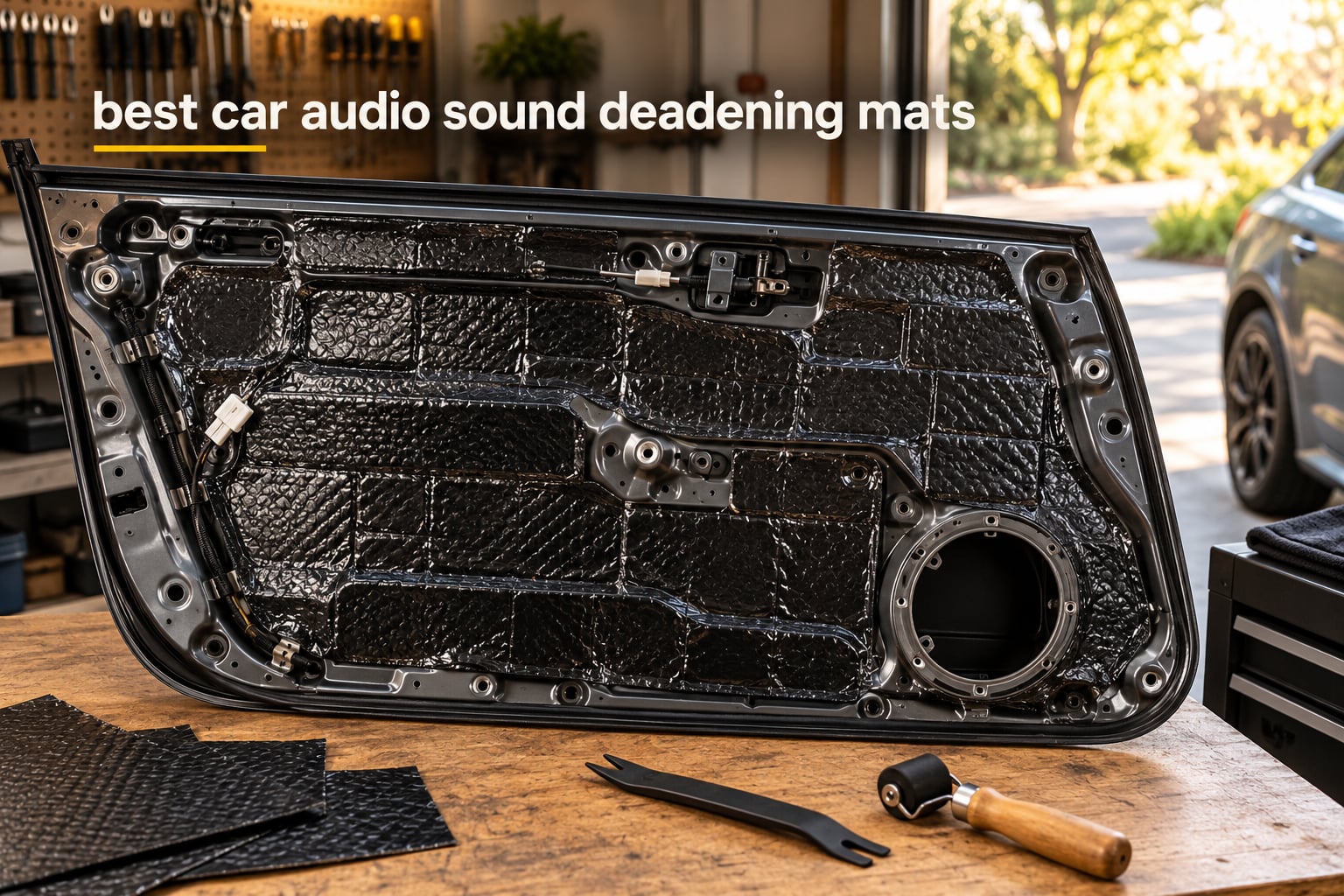 best car audio sound deadening mats