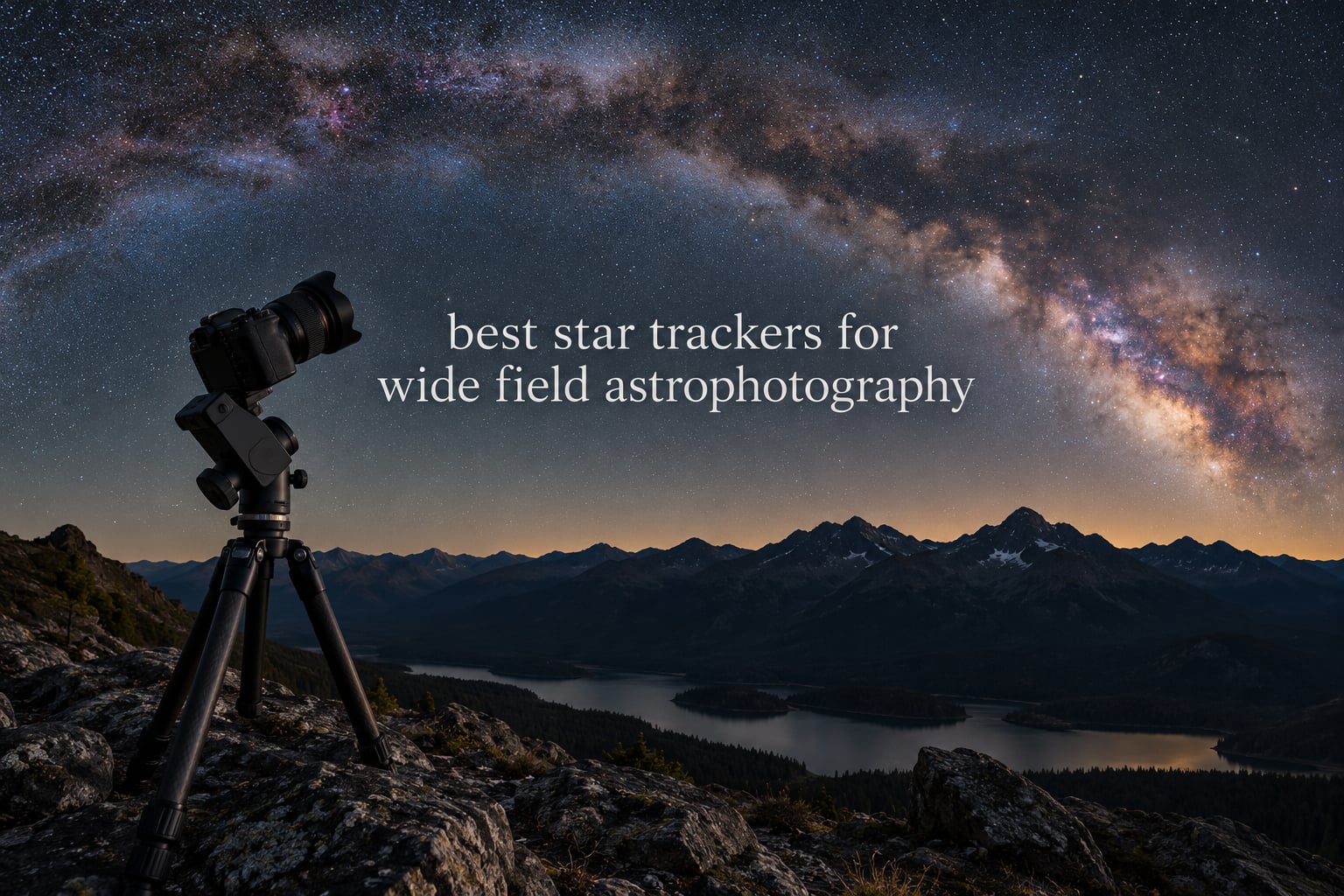 best star trackers for wide field astrophotography